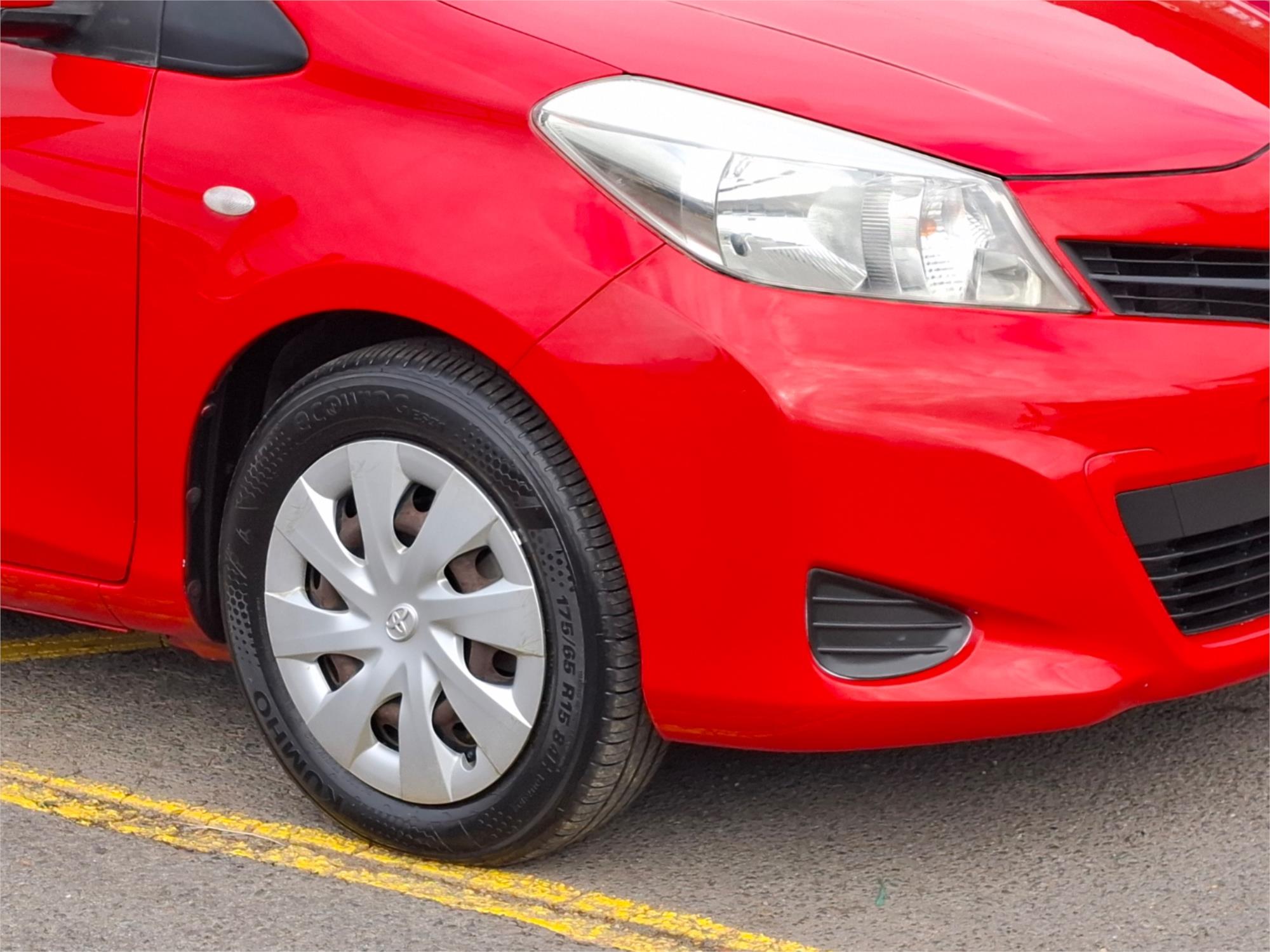 2012 TOYOTA YARIS NCP131R YRS 4 SP AUTOMATIC 3D HATCHBACK