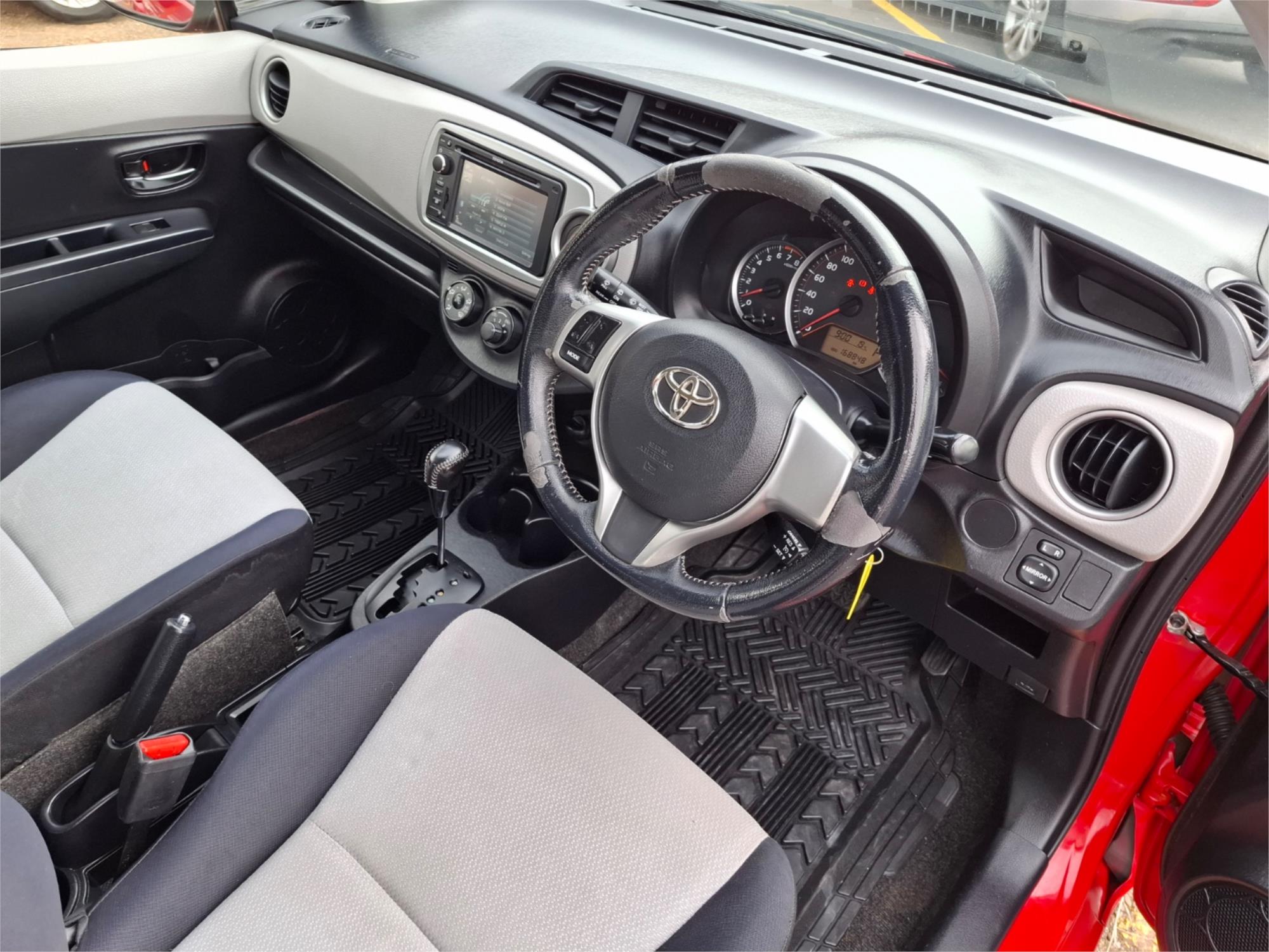 2012 TOYOTA YARIS NCP131R YRS 4 SP AUTOMATIC 3D HATCHBACK