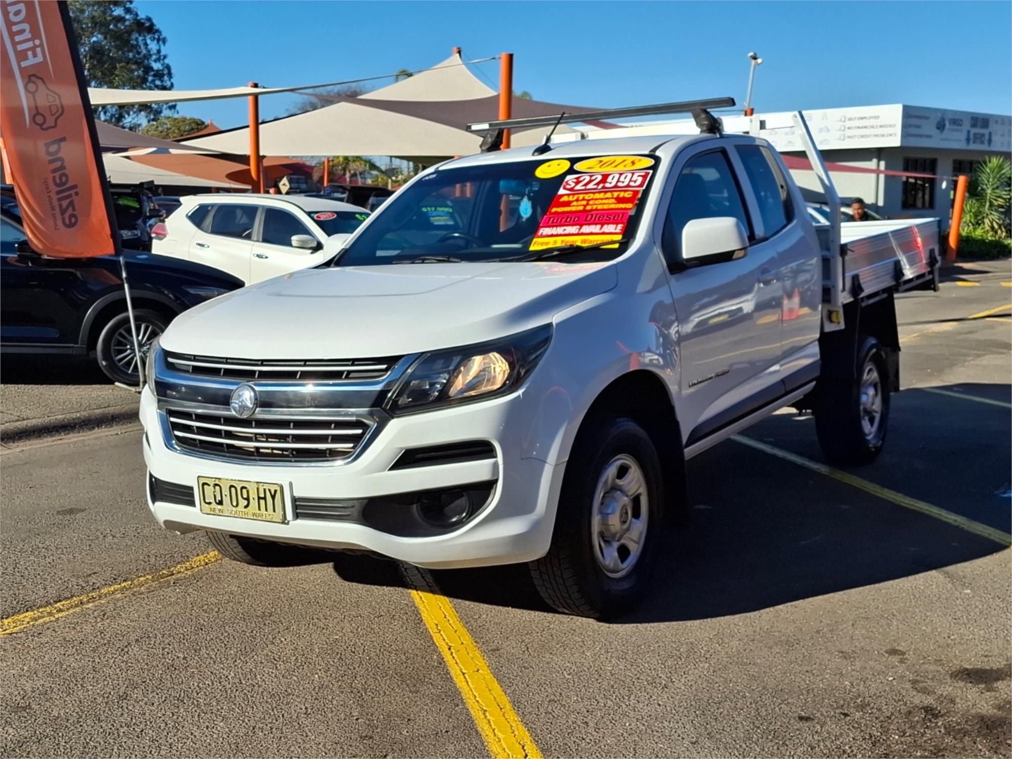2018 HOLDEN COLORADO RG MY18 LS (4x2) 6 SP AUTOMATIC C/CHAS