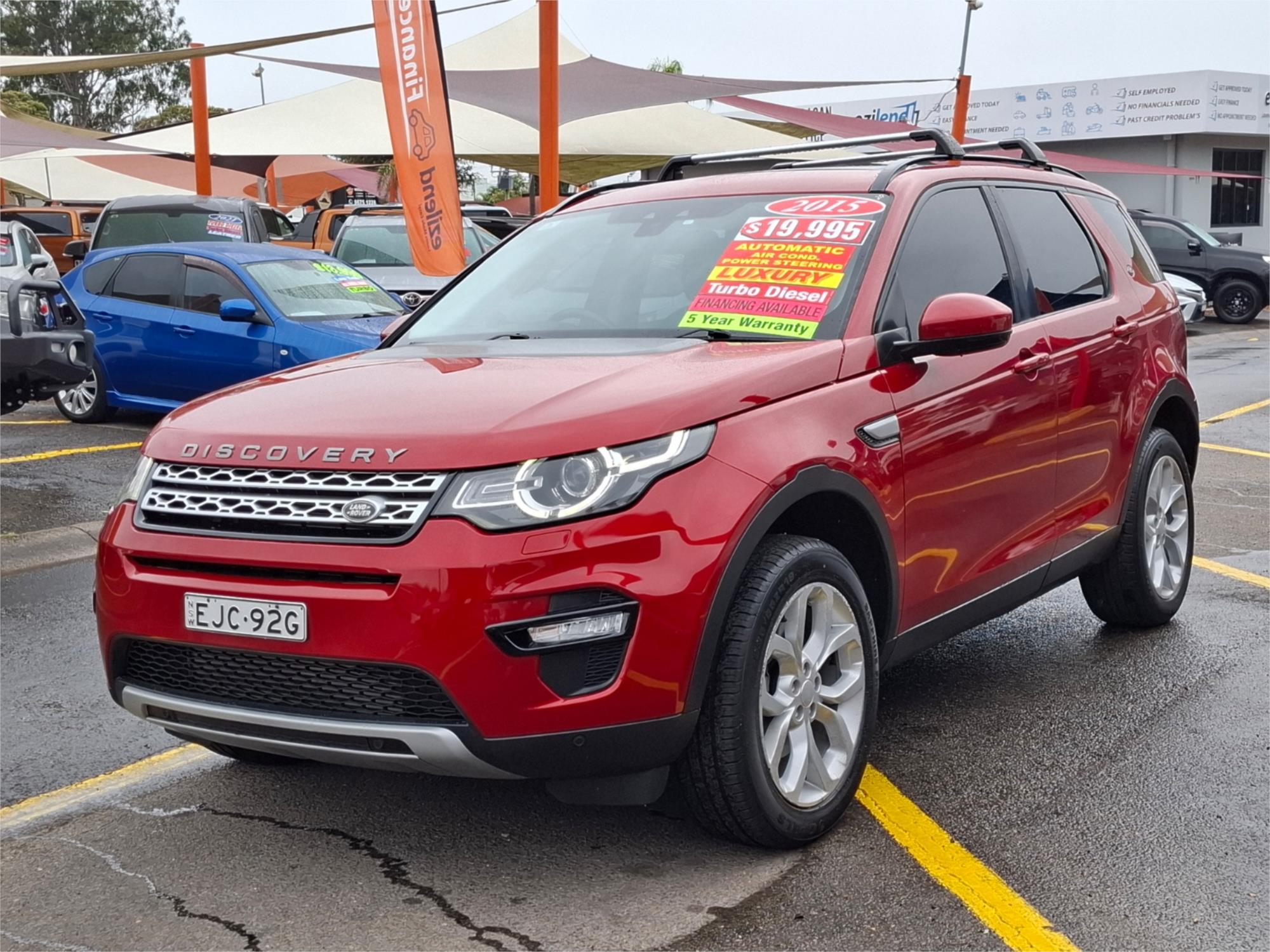 2015 LAND ROVER DISCOVERY SPORT LC MY16 TD4 HSE 9 SP AUTOMATIC 4D WAGON