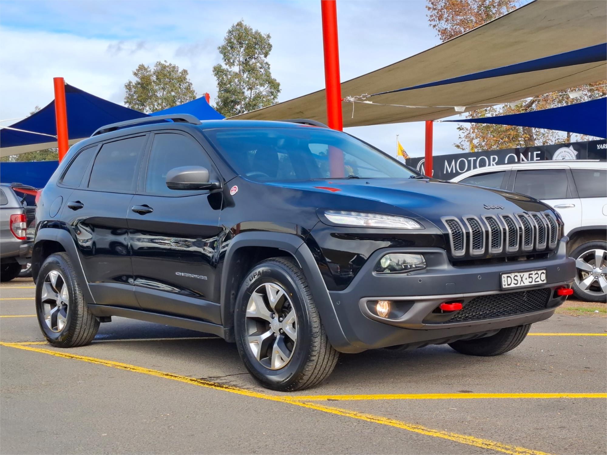 2017 JEEP CHEROKEE KL MY17 TRAILHAWK (4x4) 9 SP AUTOMATIC 4D WAGON