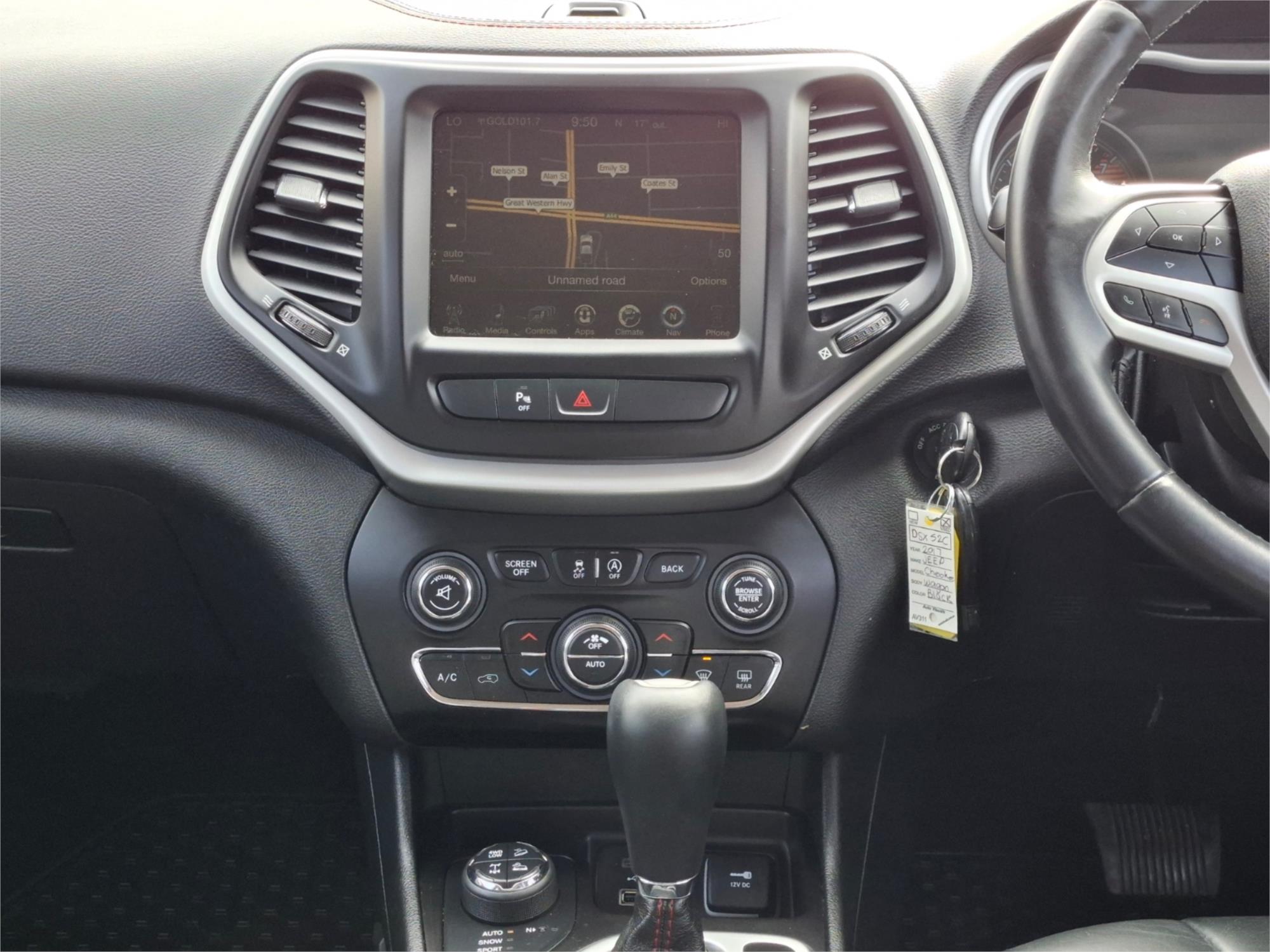 2017 JEEP CHEROKEE KL MY17 TRAILHAWK (4x4) 9 SP AUTOMATIC 4D WAGON