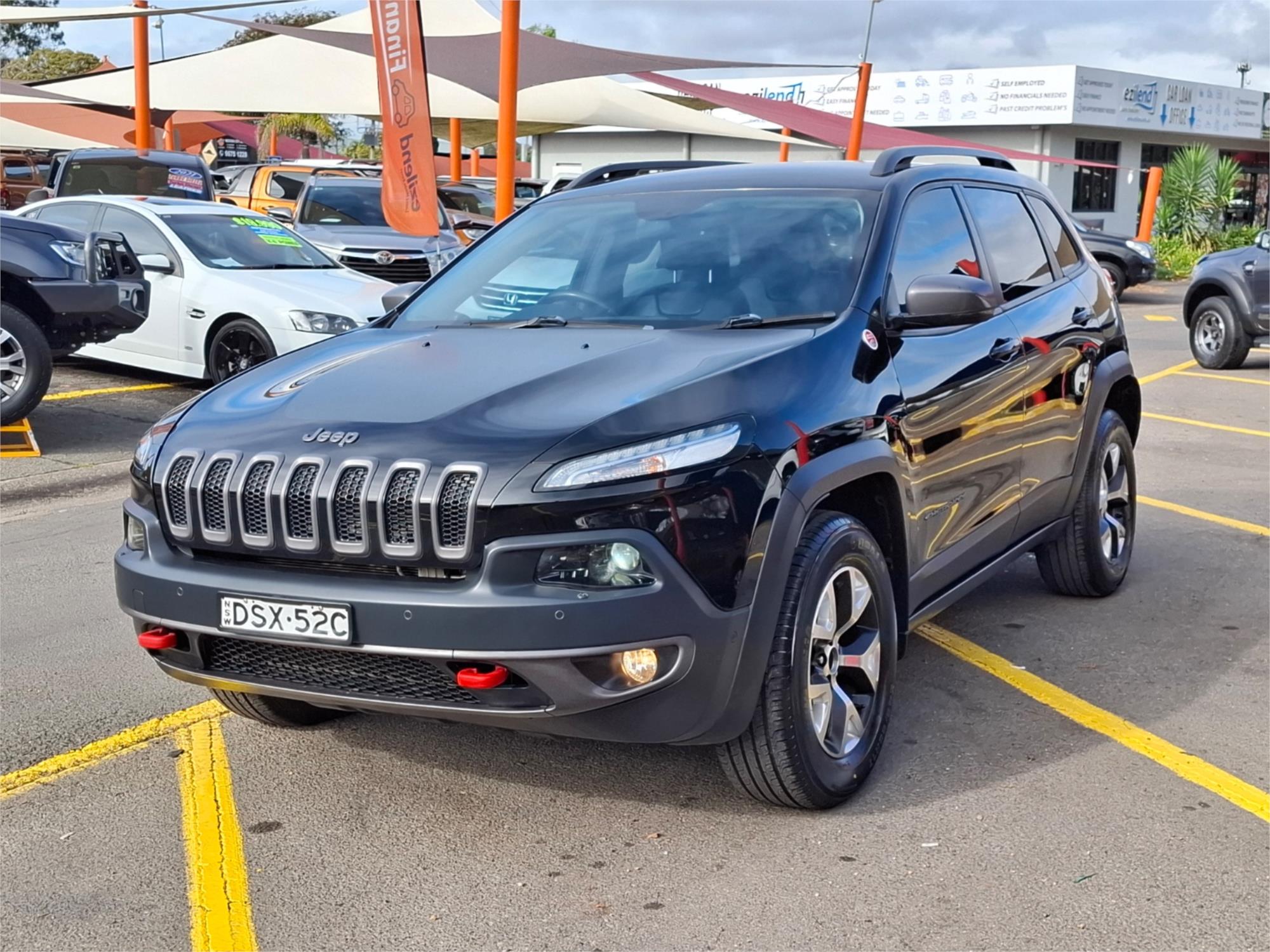 2017 JEEP CHEROKEE KL MY17 TRAILHAWK (4x4) 9 SP AUTOMATIC 4D WAGON