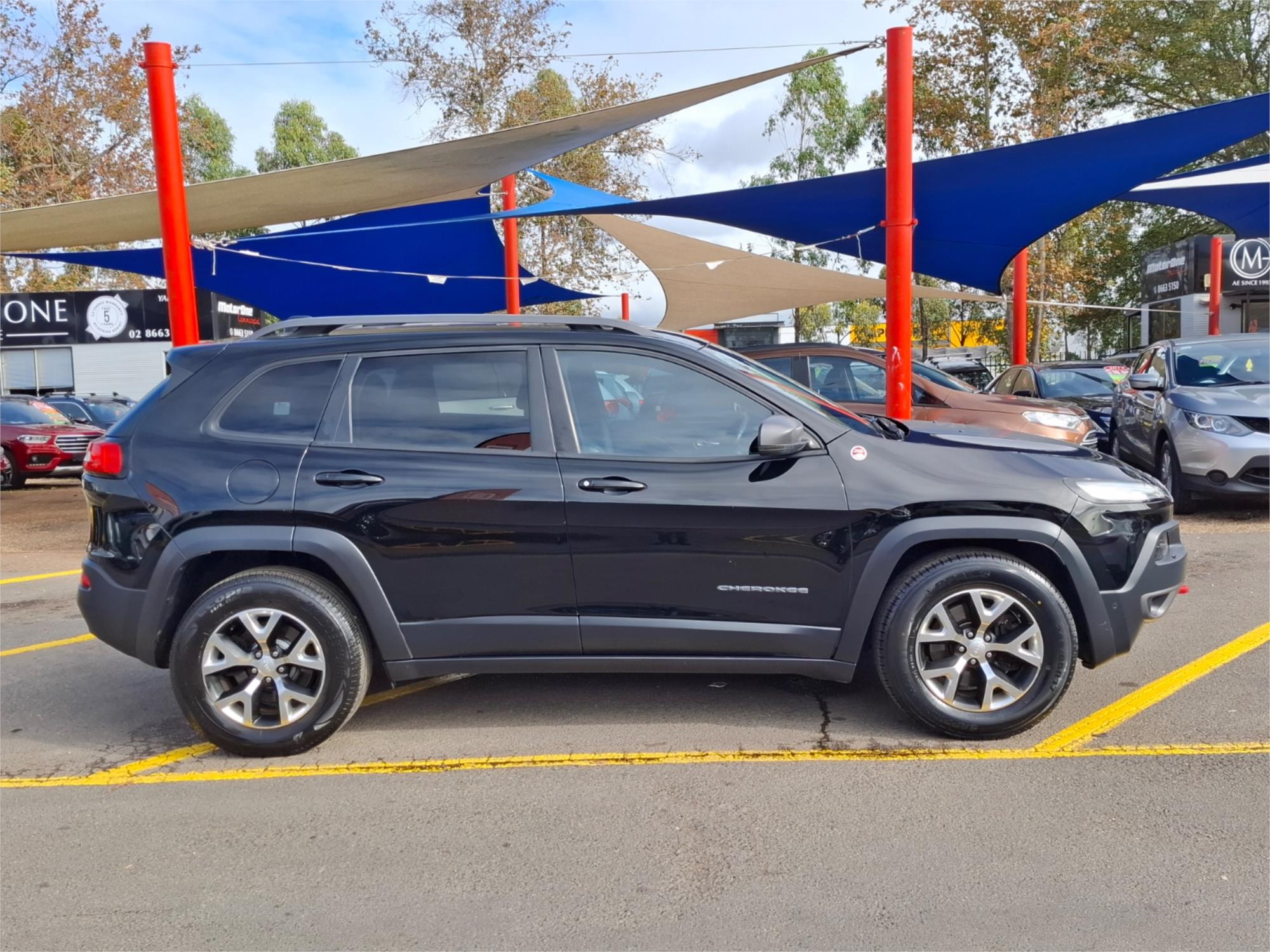 2017 JEEP CHEROKEE KL MY17 TRAILHAWK (4x4) 9 SP AUTOMATIC 4D WAGON
