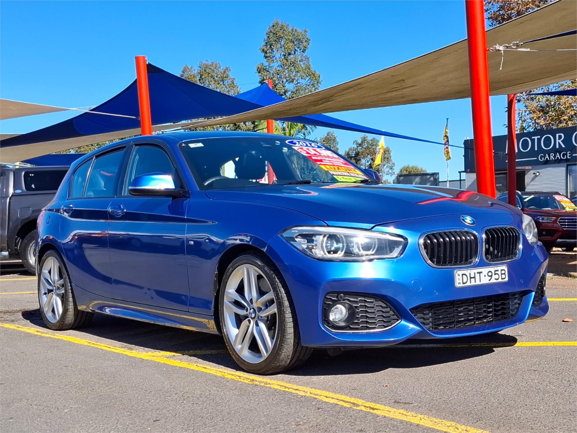 2016 BMW 1 F20 LCI 25i SPORT LINE 6 SP MANUAL 5D HATCHBACK