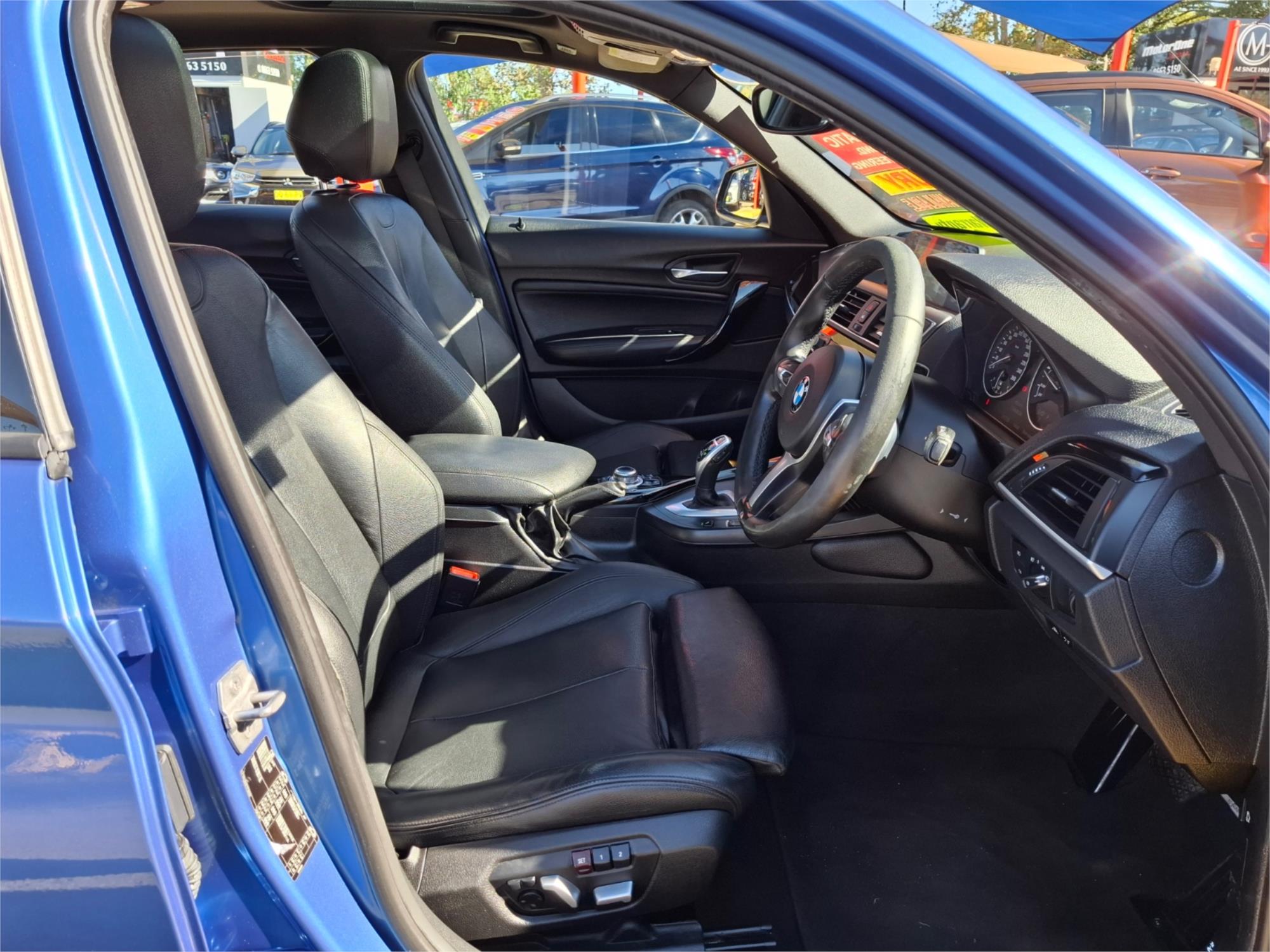 2016 BMW 1 F20 LCI 25i SPORT LINE 6 SP MANUAL 5D HATCHBACK