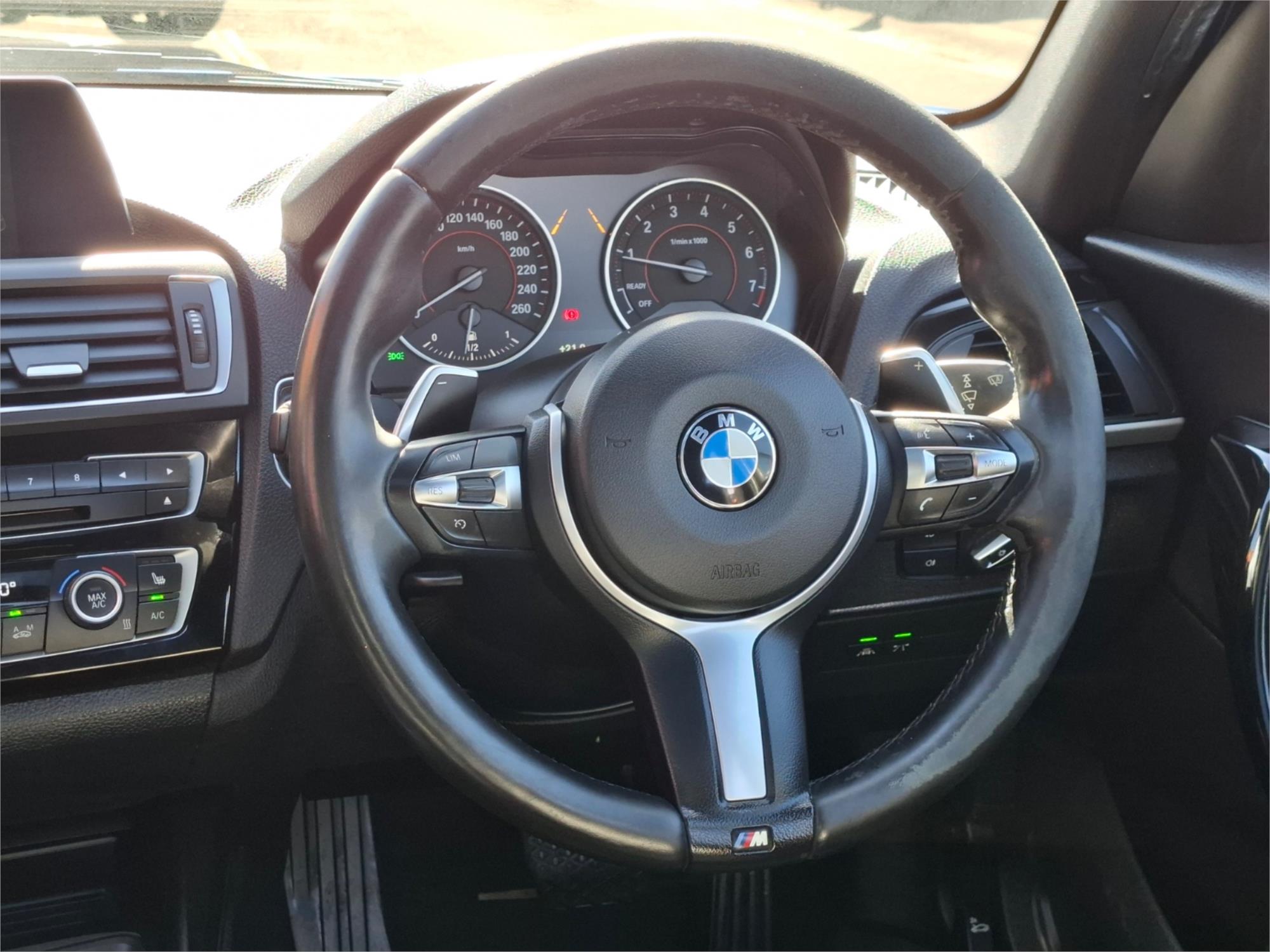 2016 BMW 1 F20 LCI 25i SPORT LINE 6 SP MANUAL 5D HATCHBACK