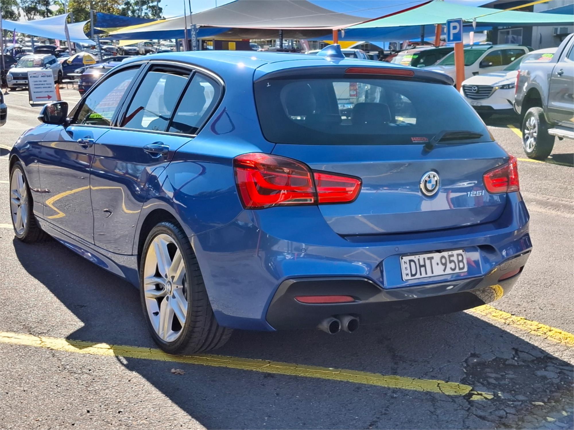 2016 BMW 1 F20 LCI 25i SPORT LINE 6 SP MANUAL 5D HATCHBACK