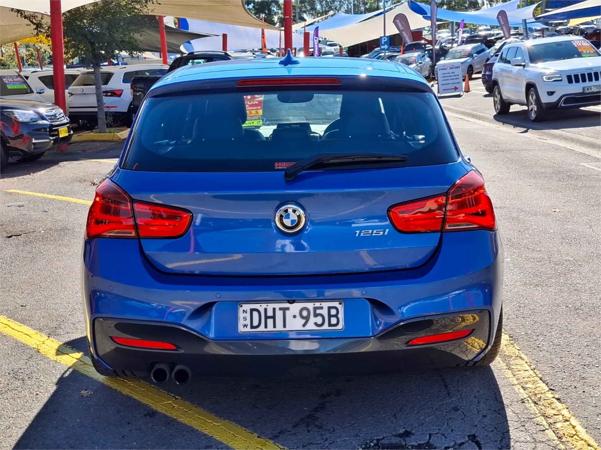 2016 BMW 1 F20 LCI 25i SPORT LINE 6 SP MANUAL 5D HATCHBACK