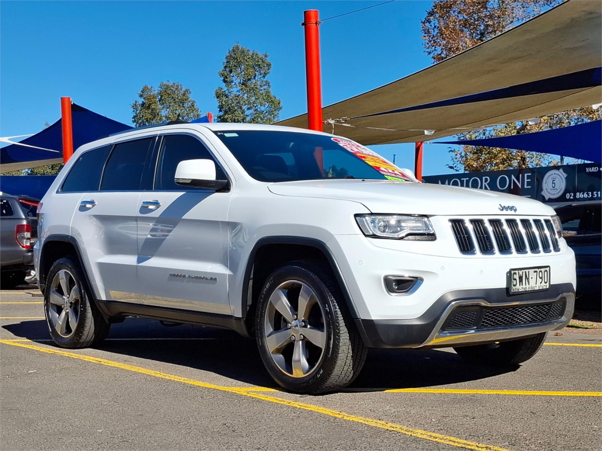 2015 JEEP GRAND CHEROKEE WK MY15 LIMITED (4x4) 8 SP AUTOMATIC 4D WAGON