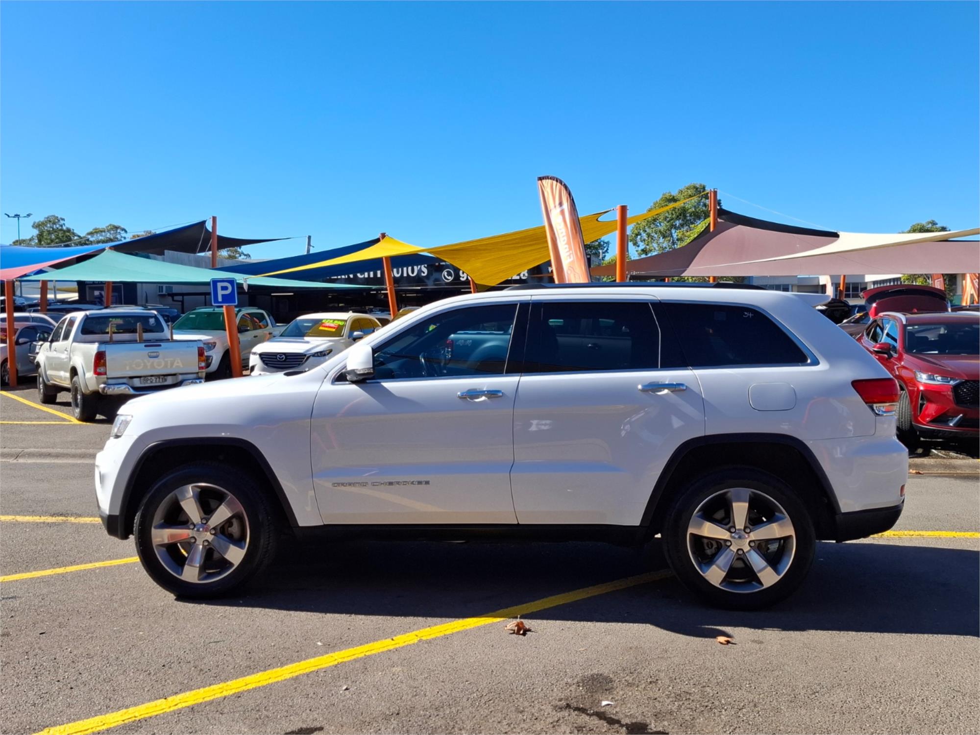 2015 JEEP GRAND CHEROKEE WK MY15 LIMITED (4x4) 8 SP AUTOMATIC 4D WAGON