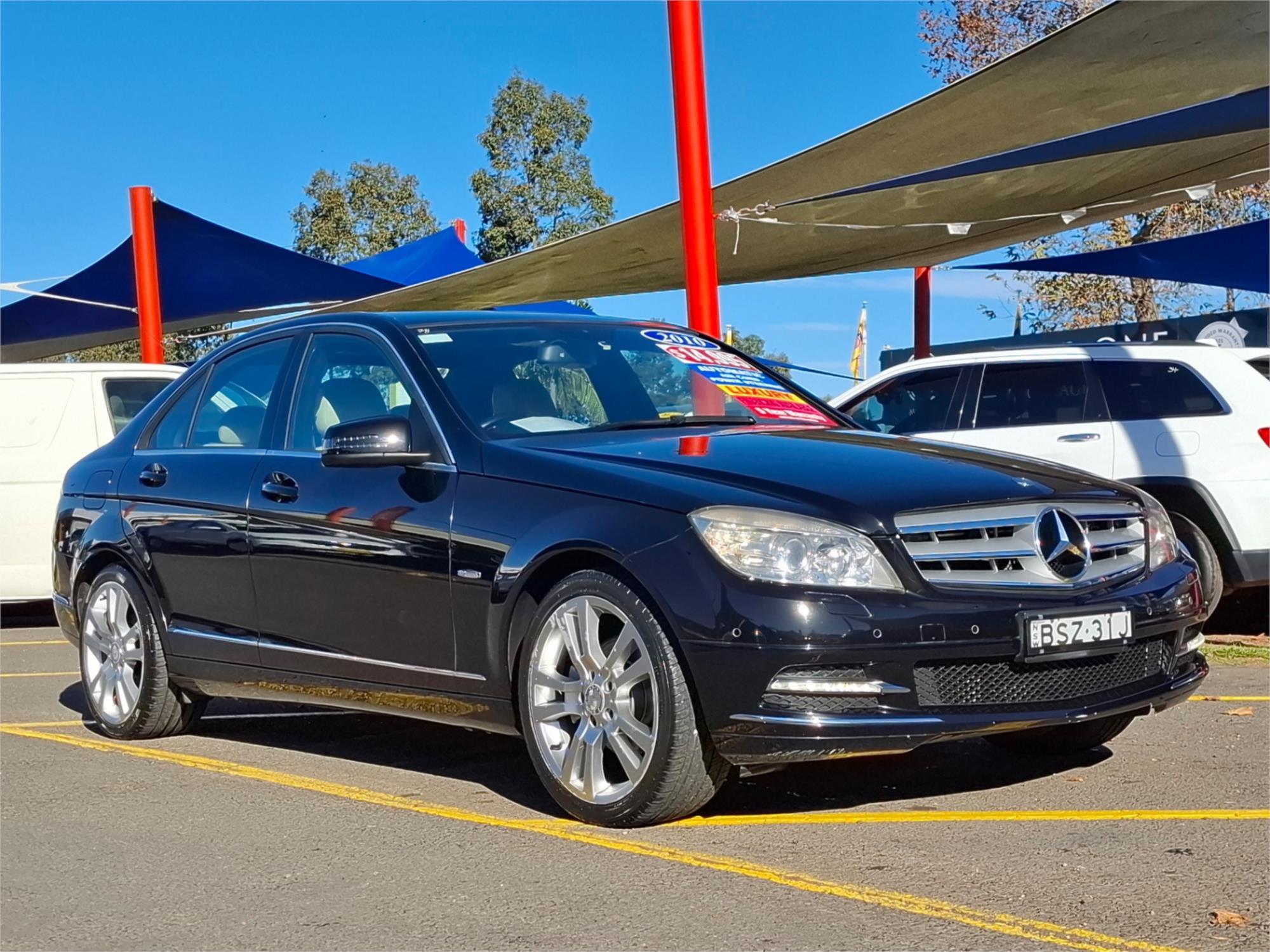 2010 MERCEDES-BENZ C250 W204 MY10 CGI AVANTGARDE 5 SP AUTOMATIC TIPSHIFT 4D SEDAN