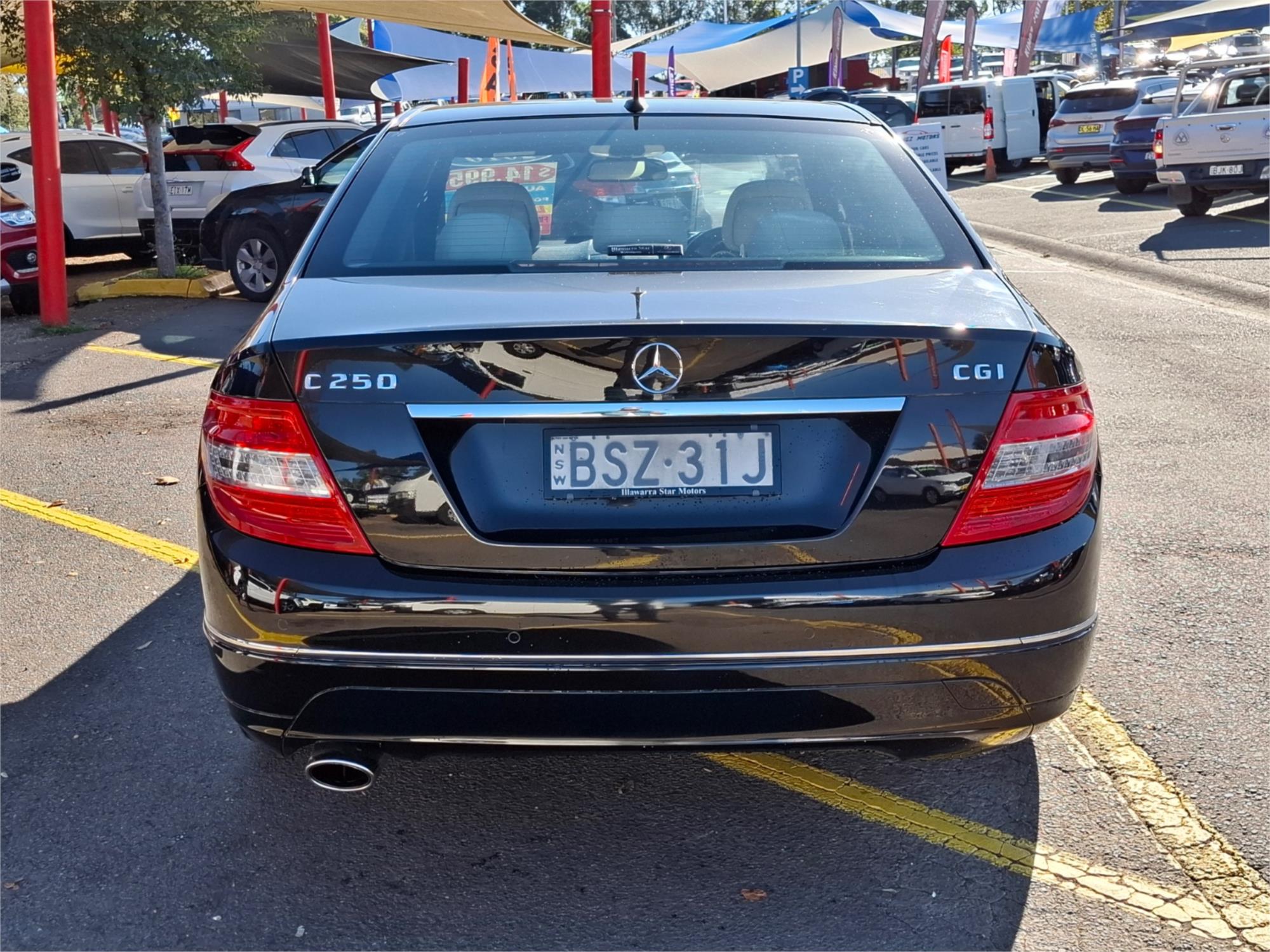 2010 MERCEDES-BENZ C250 W204 MY10 CGI AVANTGARDE 5 SP AUTOMATIC TIPSHIFT 4D SEDAN