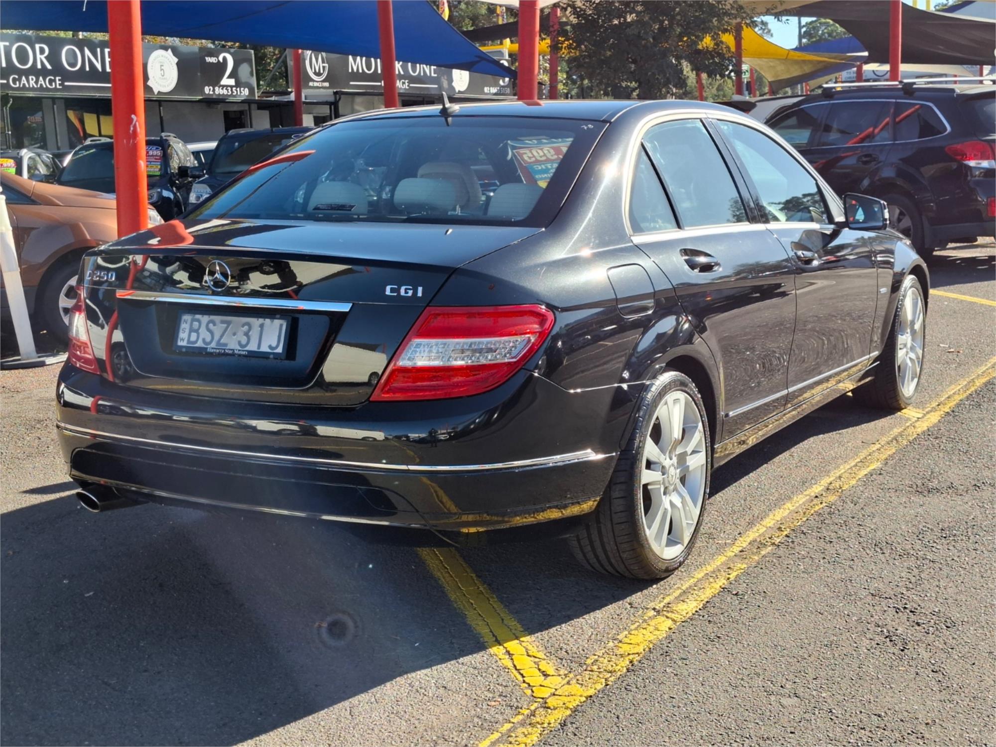 2010 MERCEDES-BENZ C250 W204 MY10 CGI AVANTGARDE 5 SP AUTOMATIC TIPSHIFT 4D SEDAN