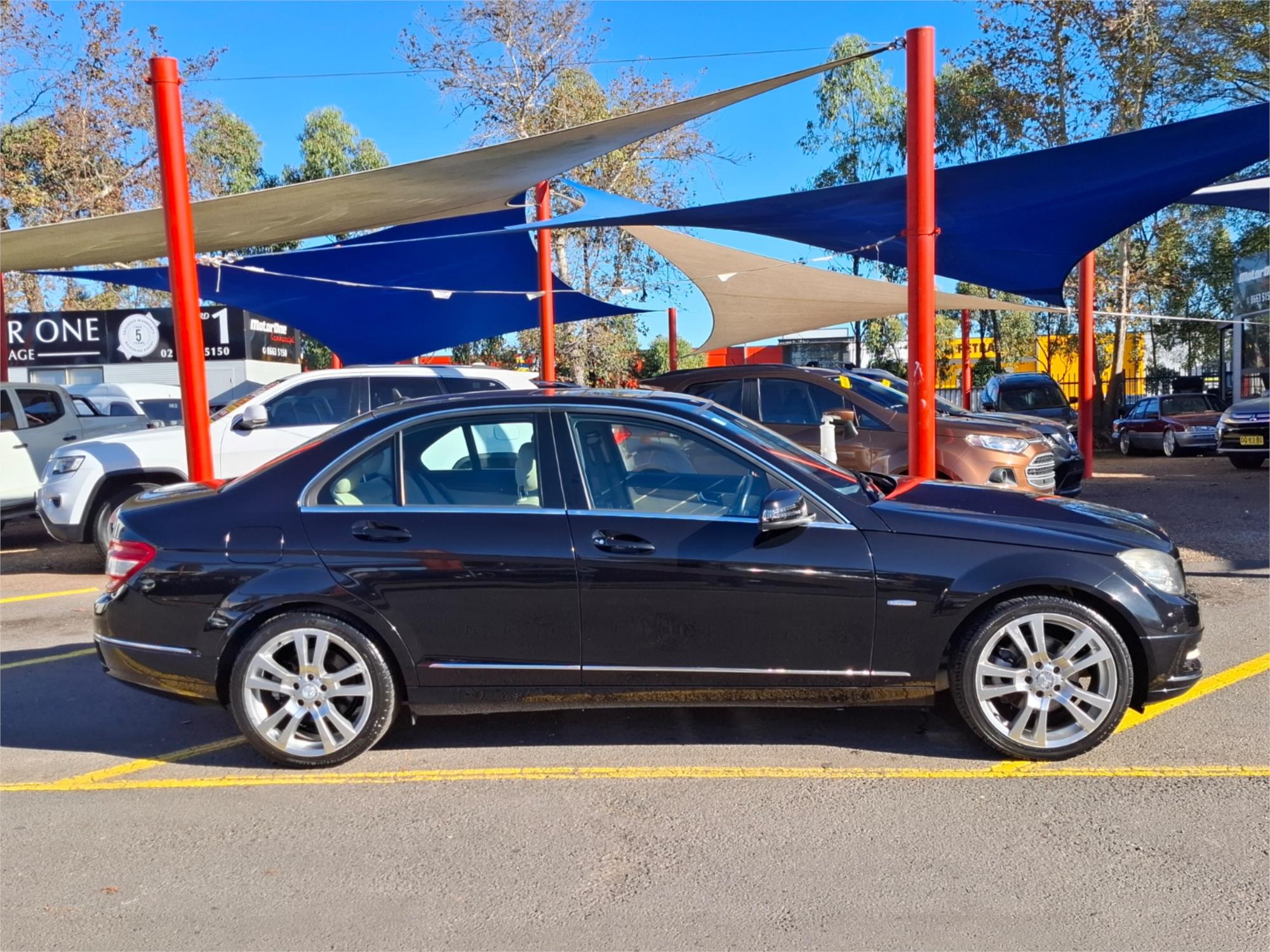2010 MERCEDES-BENZ C250 W204 MY10 CGI AVANTGARDE 5 SP AUTOMATIC TIPSHIFT 4D SEDAN