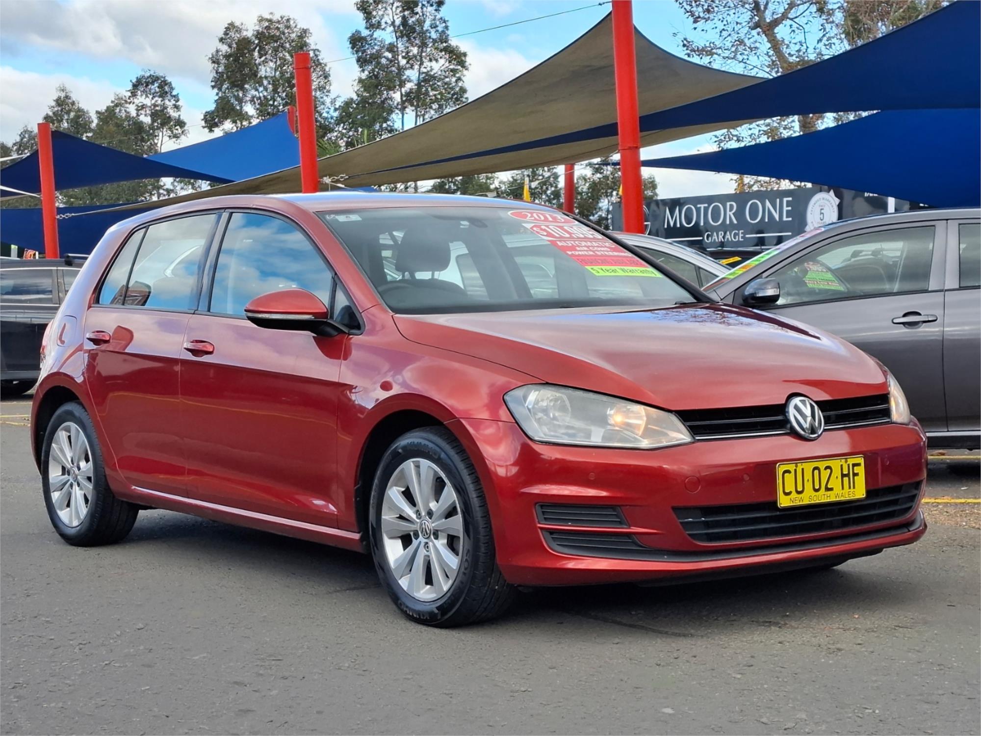 2013 VOLKSWAGEN GOLF AU 90 TSI 7 SP AUTO DIRECT SHIFT 5D HATCHBACK