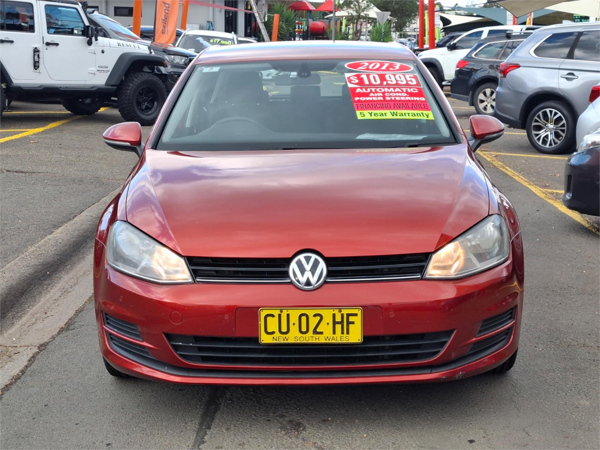 2013 VOLKSWAGEN GOLF AU 90 TSI 7 SP AUTO DIRECT SHIFT 5D HATCHBACK