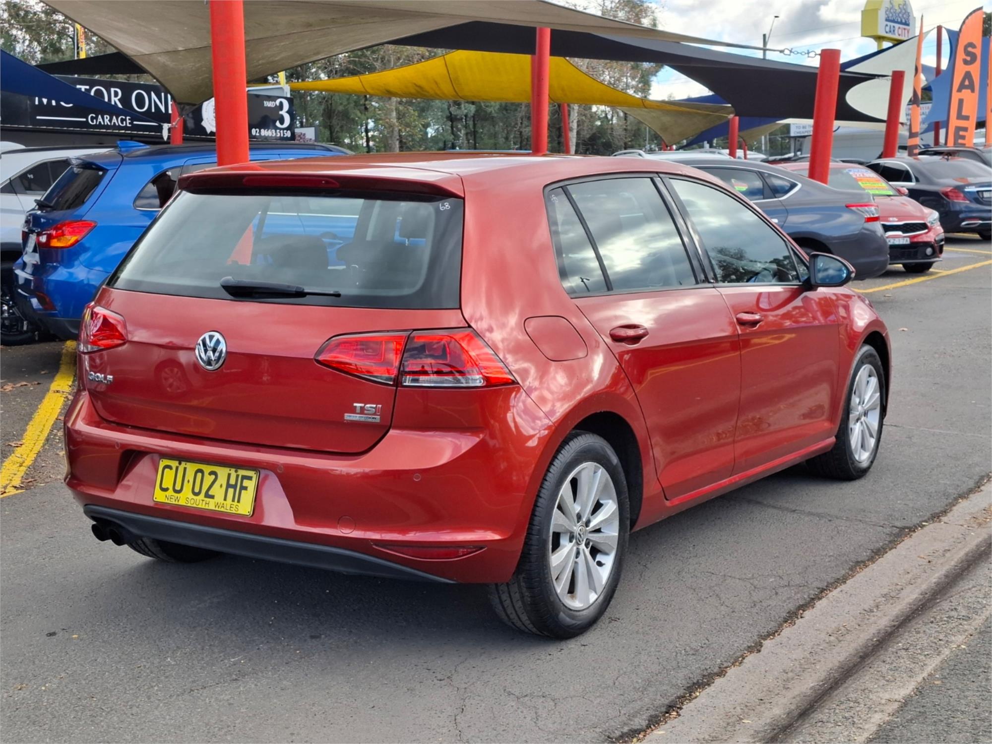 2013 VOLKSWAGEN GOLF AU 90 TSI 7 SP AUTO DIRECT SHIFT 5D HATCHBACK