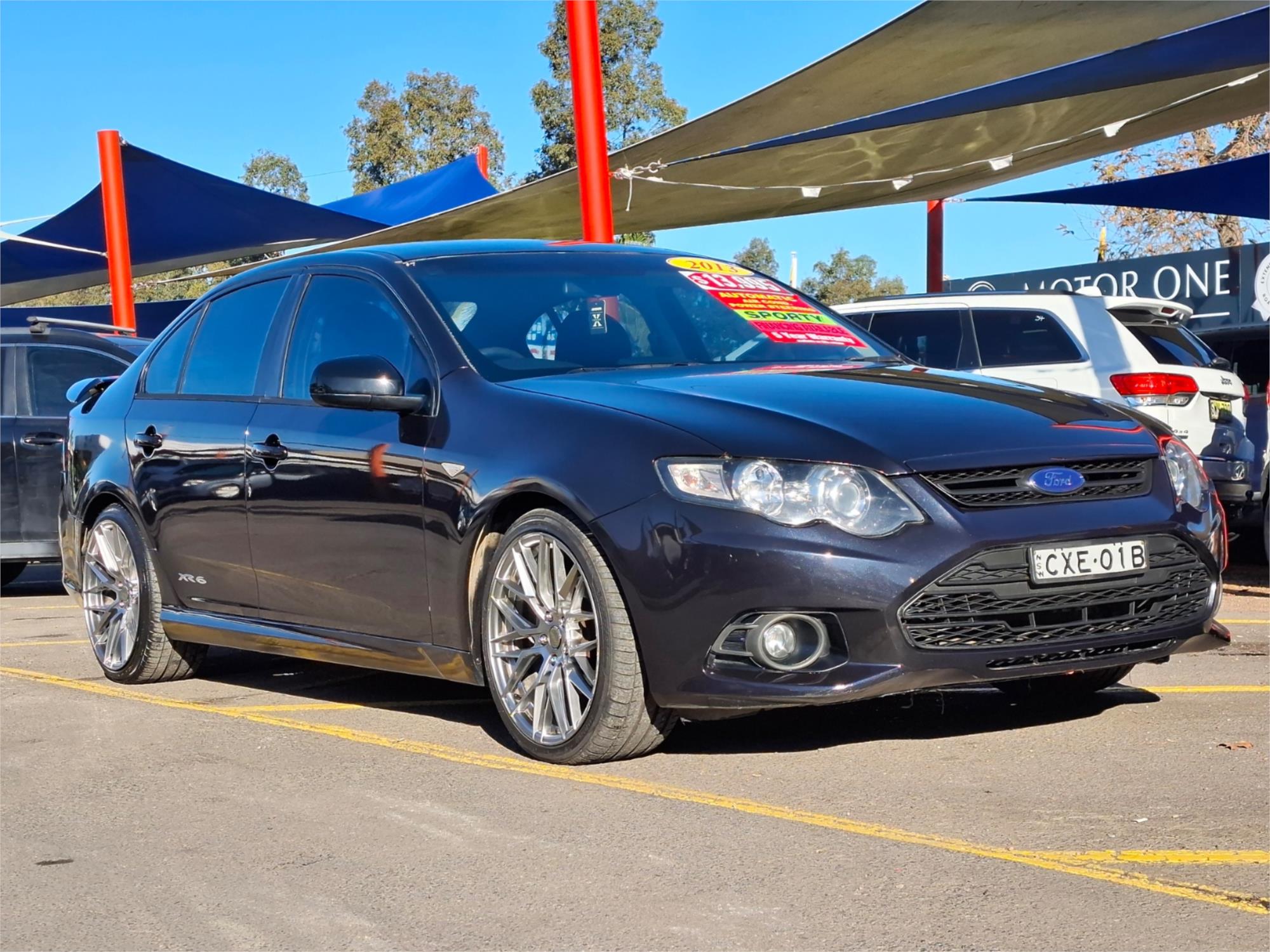 2013 FORD FALCON FG MK2 XR6 6 SP AUTO SEQ SPORTSHIFT 4D SEDAN