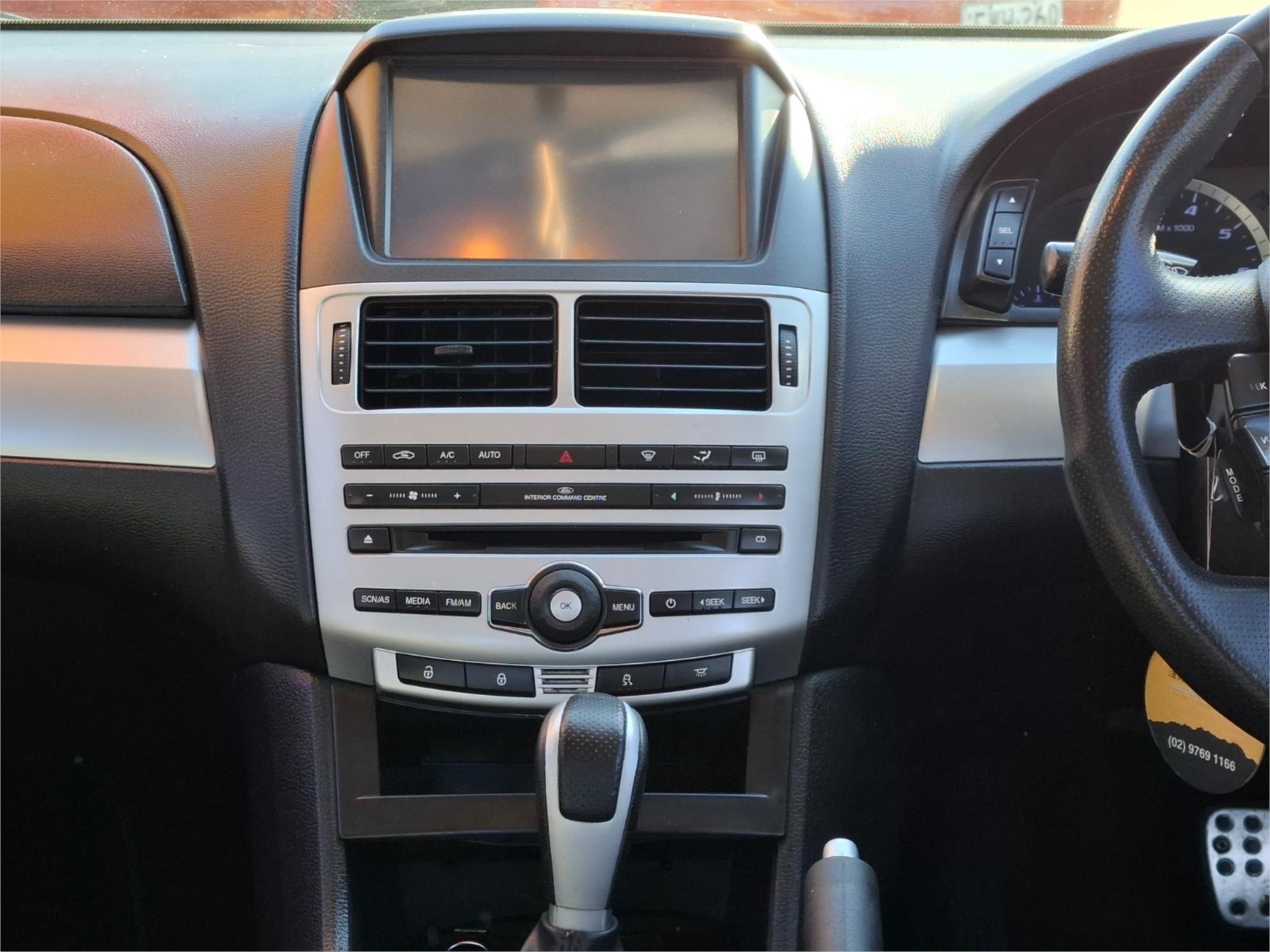 2013 FORD FALCON FG MK2 XR6 6 SP AUTO SEQ SPORTSHIFT 4D SEDAN