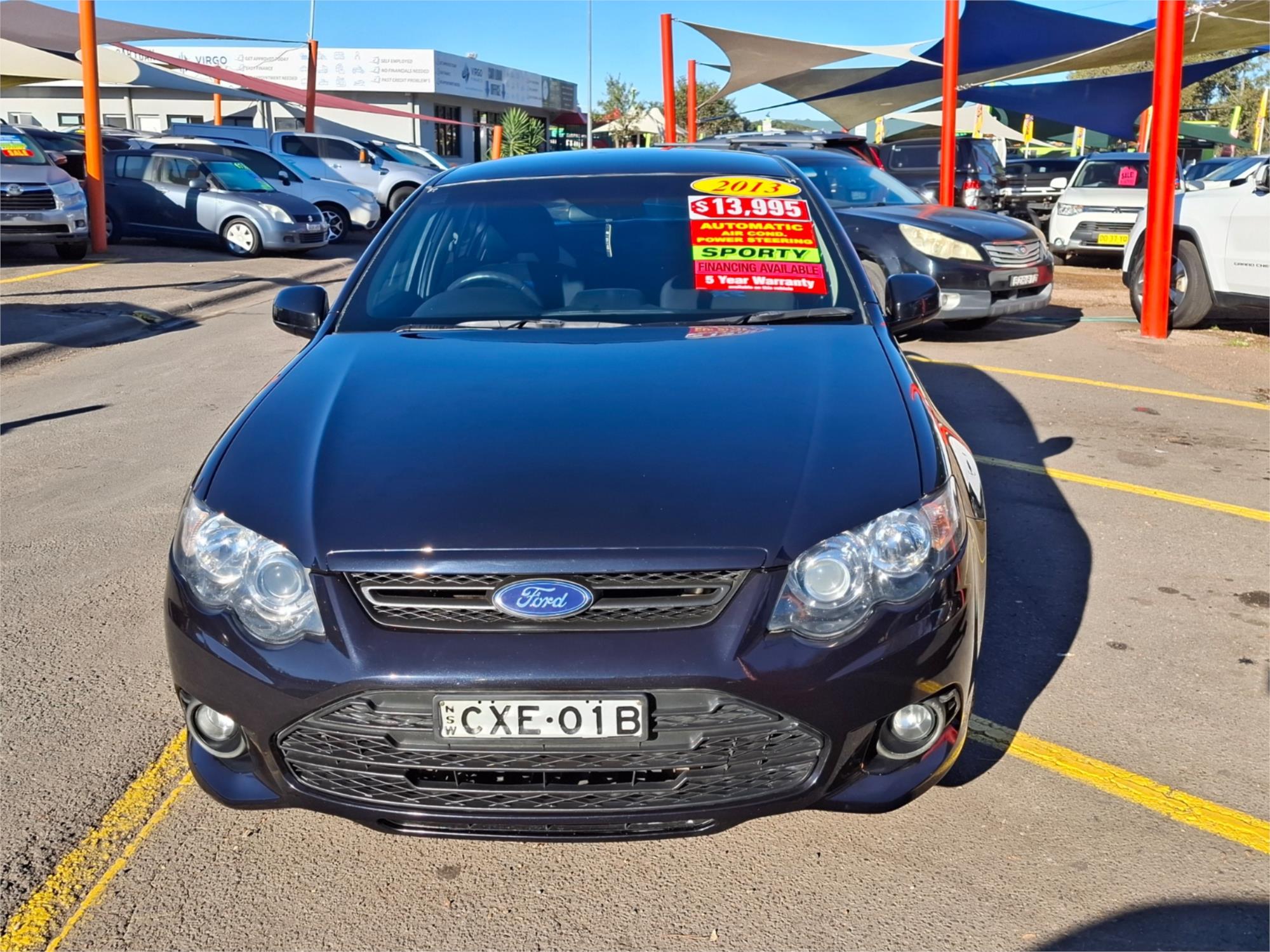 2013 FORD FALCON FG MK2 XR6 6 SP AUTO SEQ SPORTSHIFT 4D SEDAN