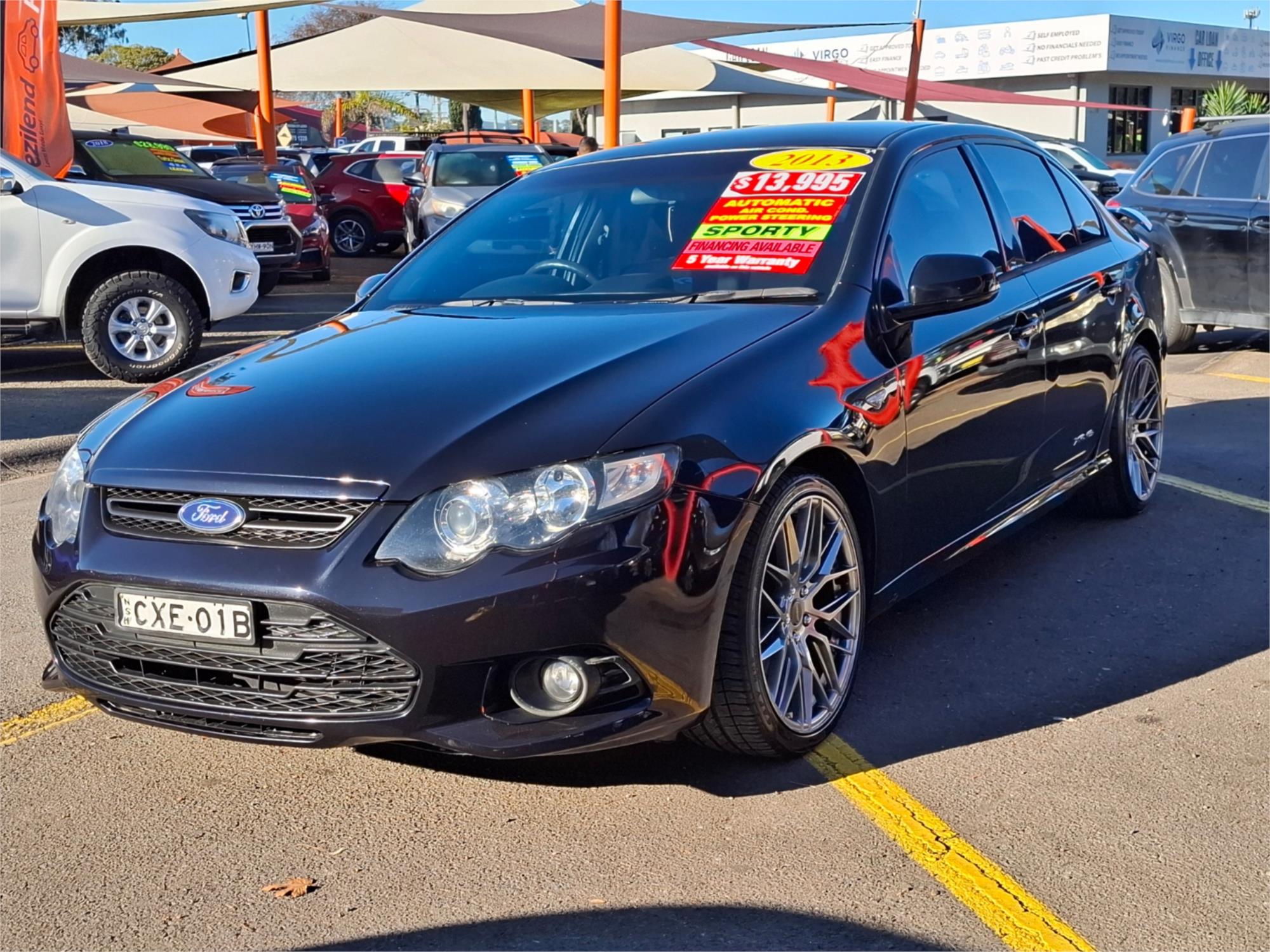 2013 FORD FALCON FG MK2 XR6 6 SP AUTO SEQ SPORTSHIFT 4D SEDAN