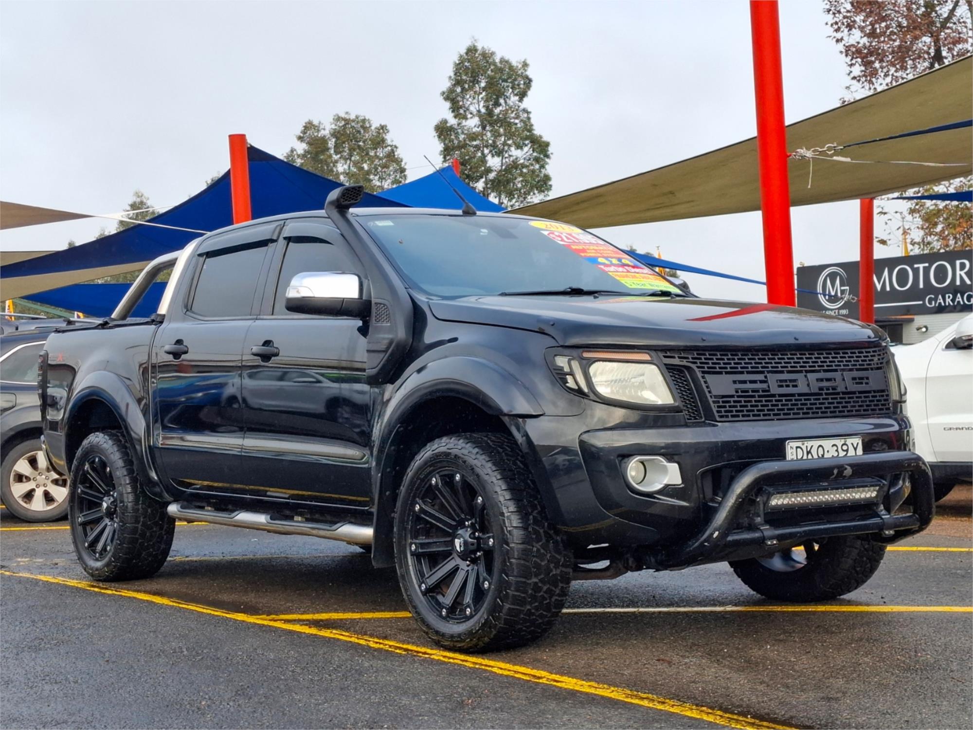 2013 FORD RANGER PX XLT 3.2 (4x4) 6 SP AUTOMATIC DUAL CAB UTILITY