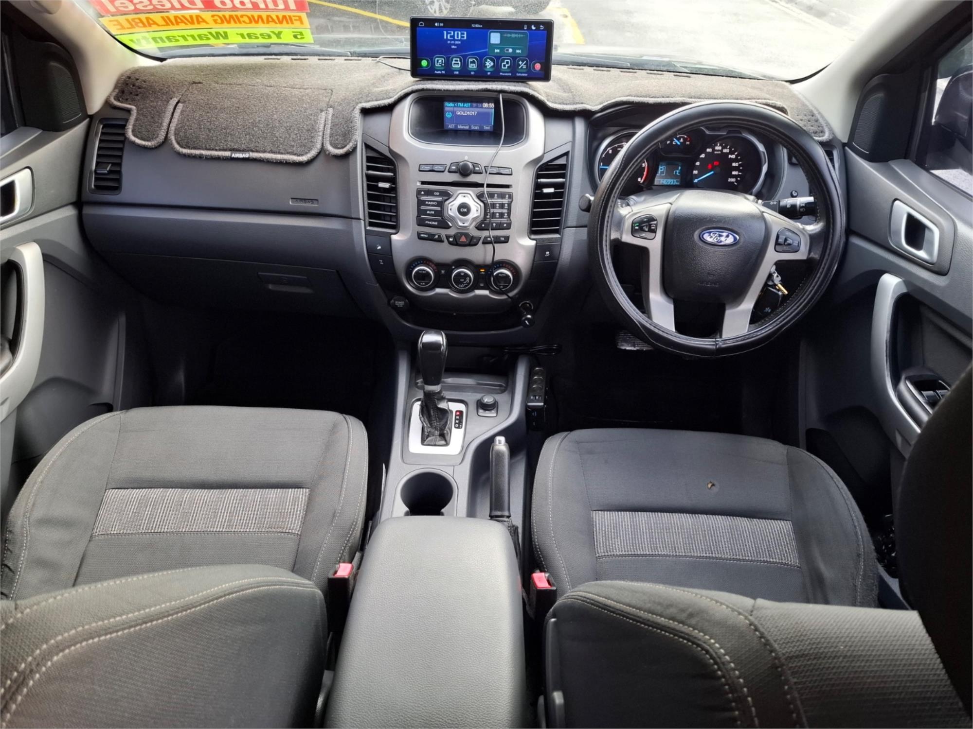 2013 FORD RANGER PX XLT 3.2 (4x4) 6 SP AUTOMATIC DUAL CAB UTILITY