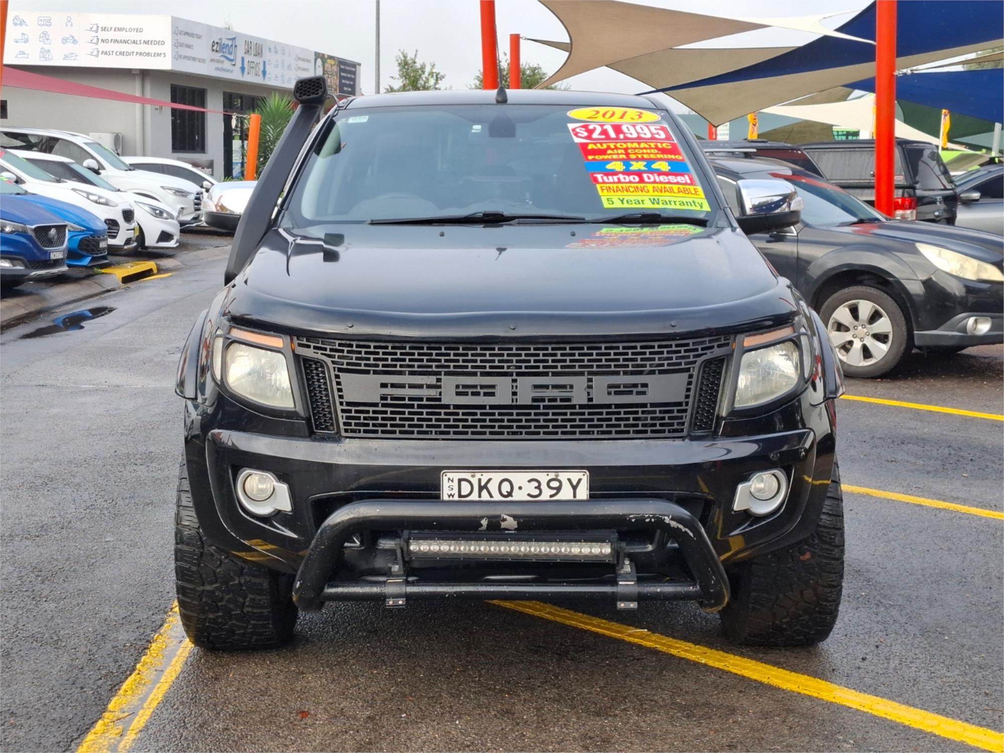 2013 FORD RANGER PX XLT 3.2 (4x4) 6 SP AUTOMATIC DUAL CAB UTILITY
