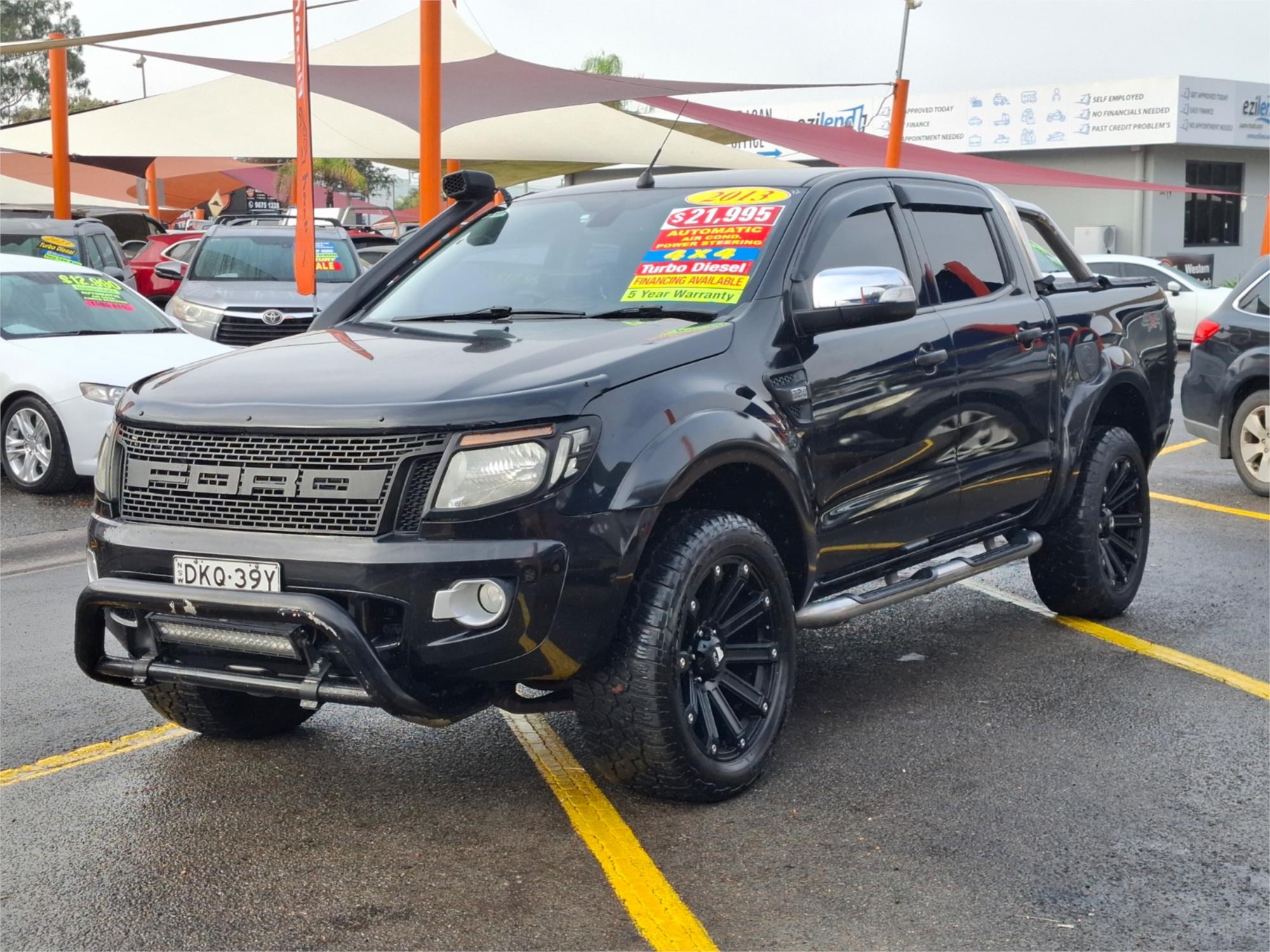 2013 FORD RANGER PX XLT 3.2 (4x4) 6 SP AUTOMATIC DUAL CAB UTILITY