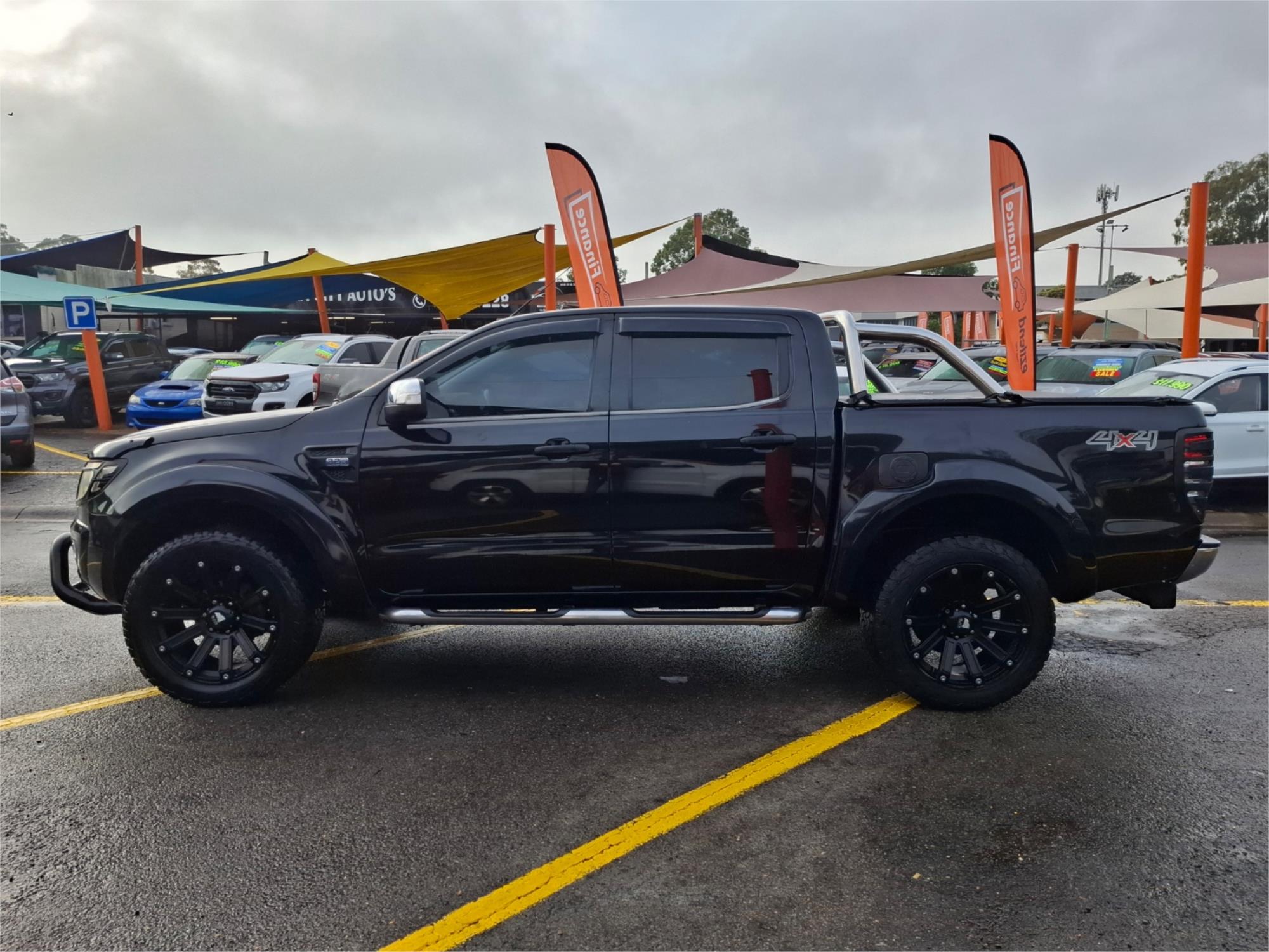 2013 FORD RANGER PX XLT 3.2 (4x4) 6 SP AUTOMATIC DUAL CAB UTILITY