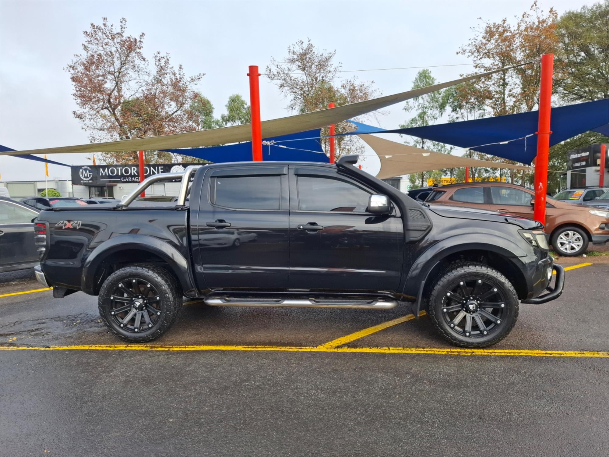 2013 FORD RANGER PX XLT 3.2 (4x4) 6 SP AUTOMATIC DUAL CAB UTILITY