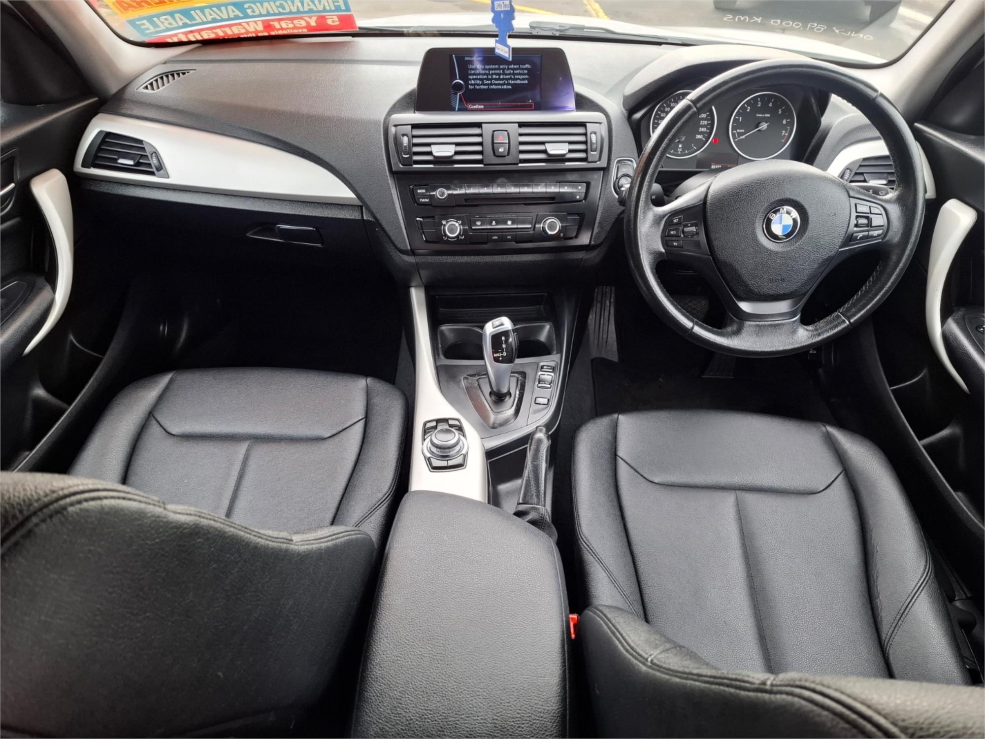 2013 BMW 1 F20 16i 8 SP AUTOMATIC 5D HATCHBACK
