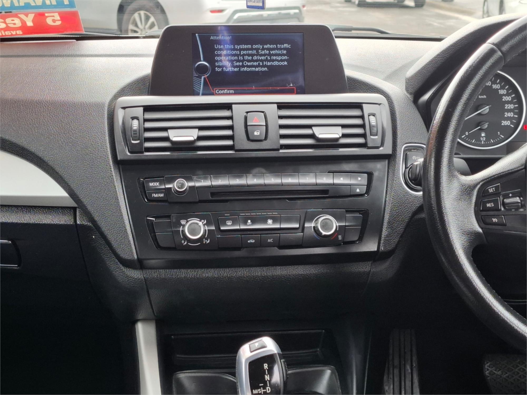 2013 BMW 1 F20 16i 8 SP AUTOMATIC 5D HATCHBACK