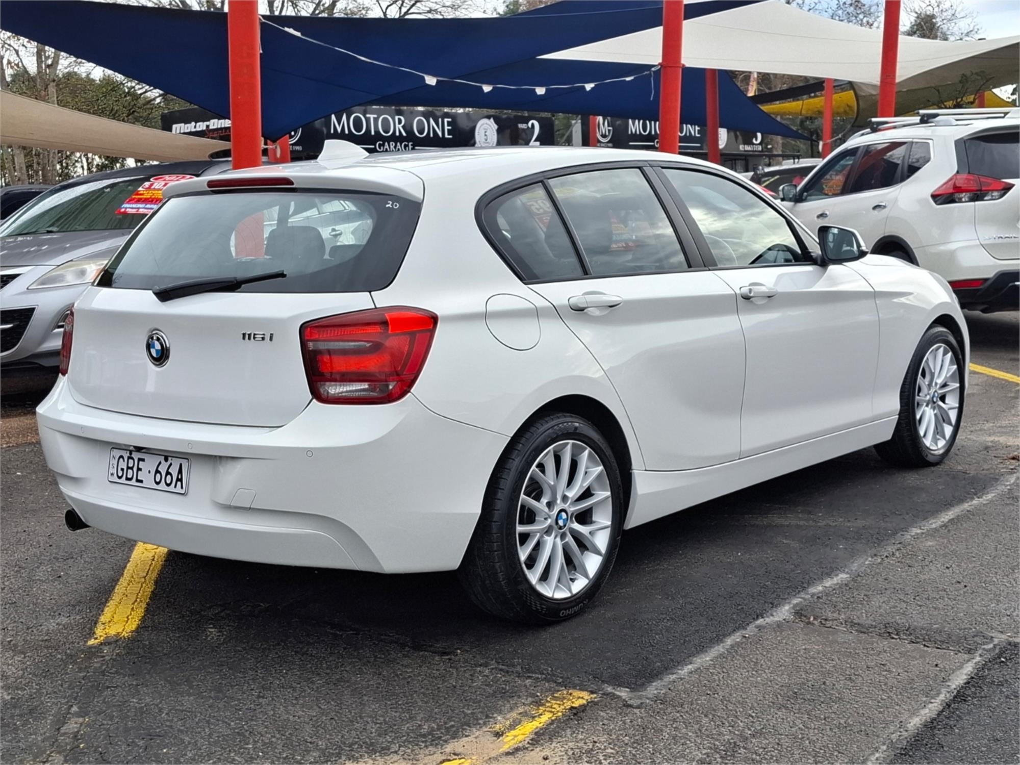 2013 BMW 1 F20 16i 8 SP AUTOMATIC 5D HATCHBACK