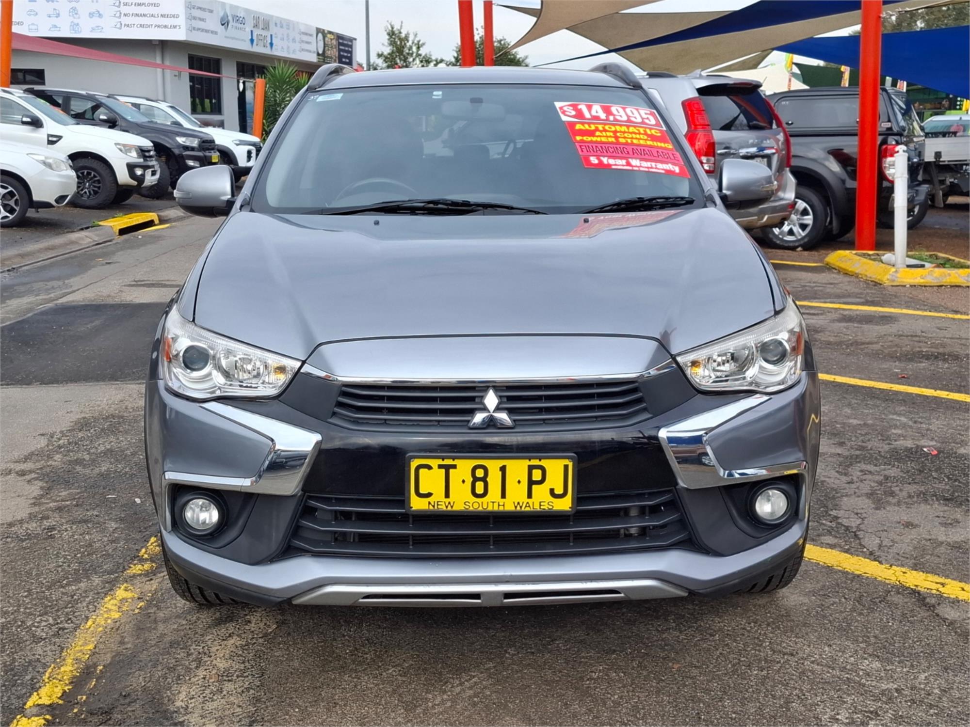 2017 MITSUBISHI ASX XC MY17 LS (2WD) CONTINUOUS VARIABLE 4D WAGON