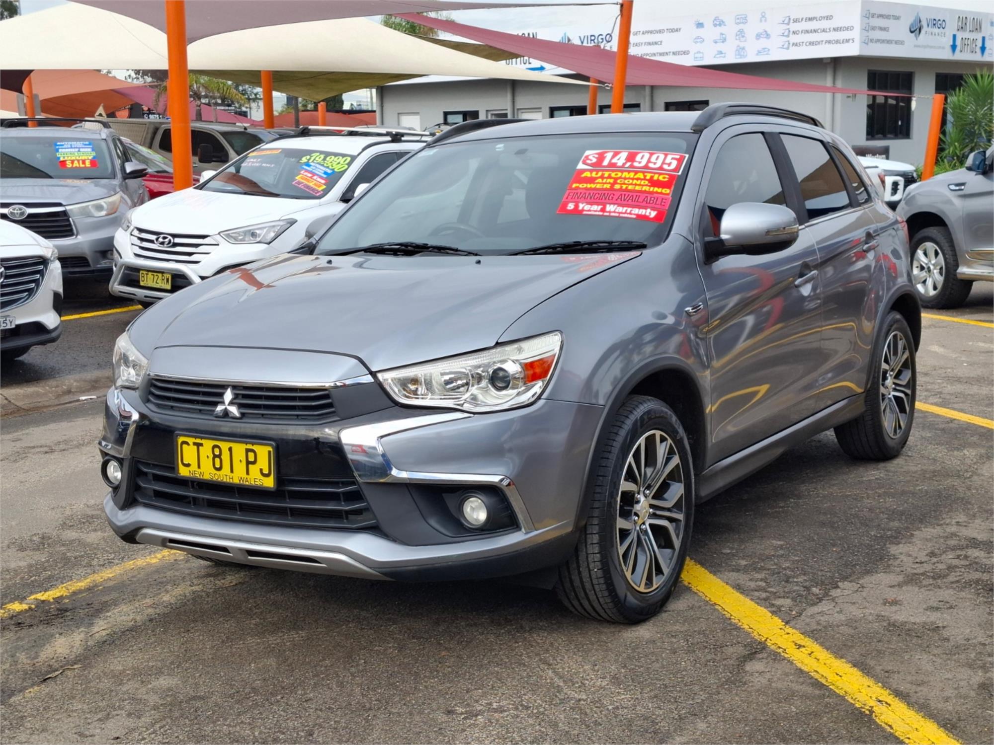 2017 MITSUBISHI ASX XC MY17 LS (2WD) CONTINUOUS VARIABLE 4D WAGON