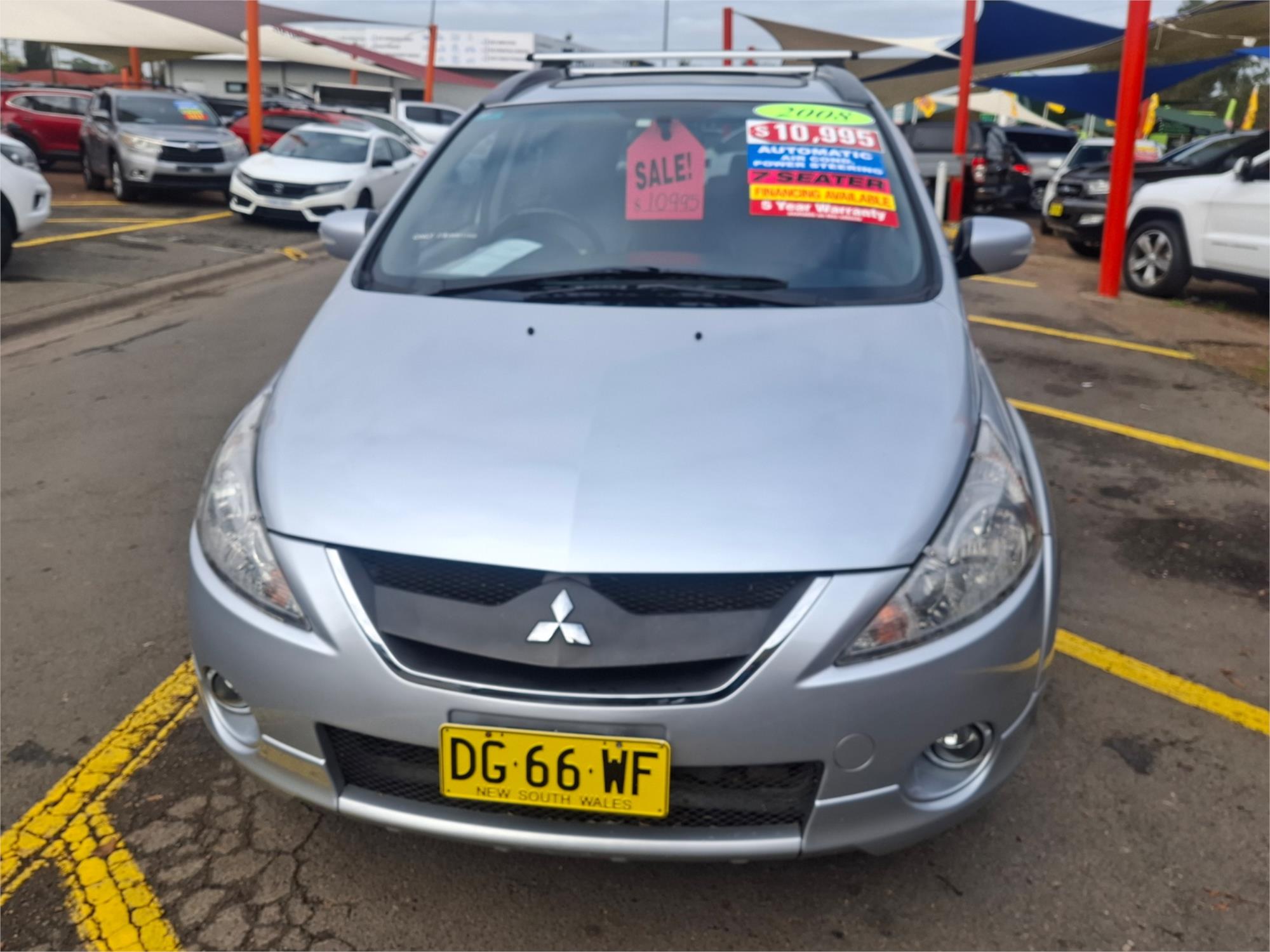 2008 MITSUBISHI GRANDIS BA MY08 VR-X 4 SP AUTO SPORTS MODE 4D WAGON