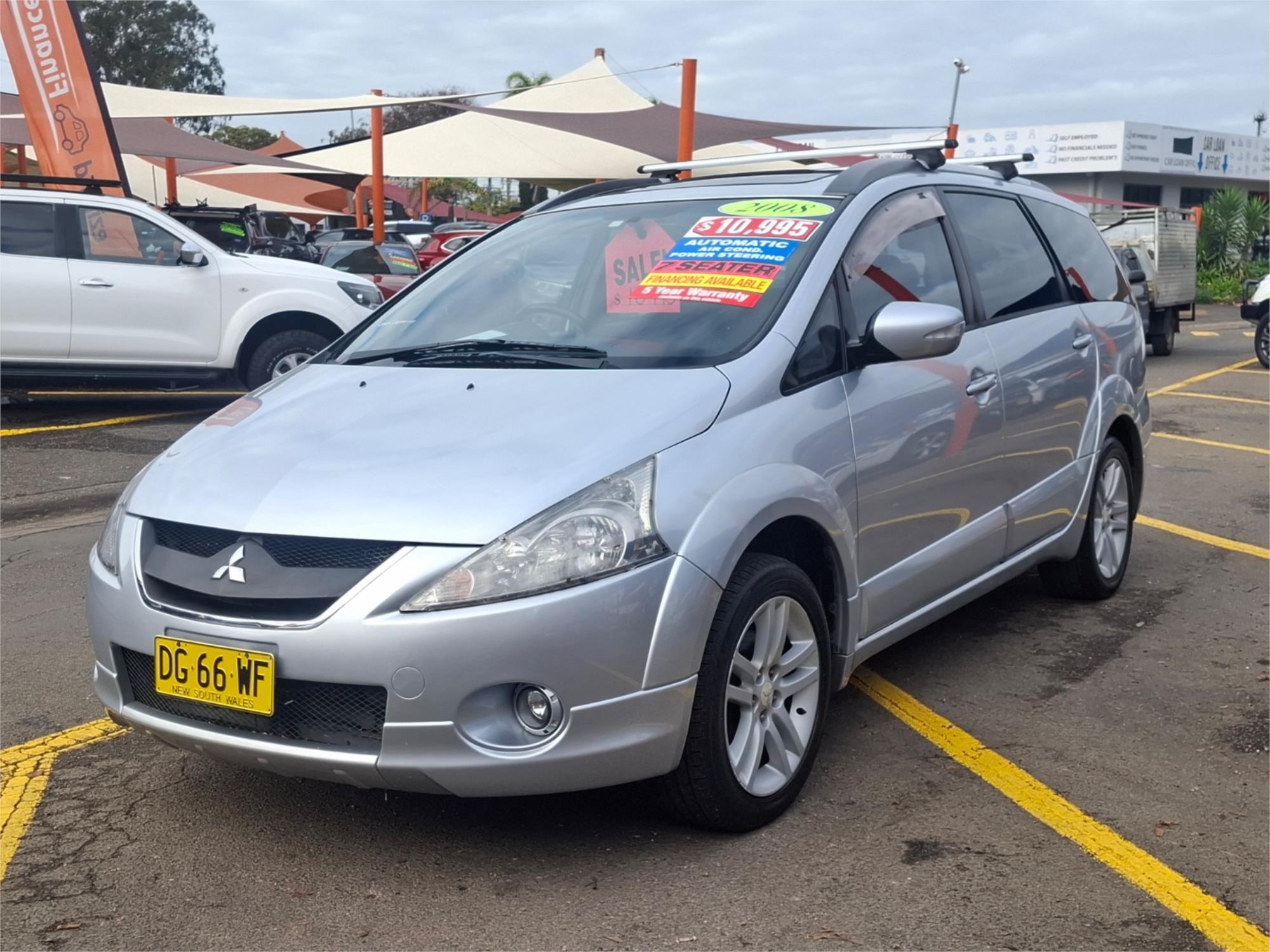 2008 MITSUBISHI GRANDIS BA MY08 VR-X 4 SP AUTO SPORTS MODE 4D WAGON