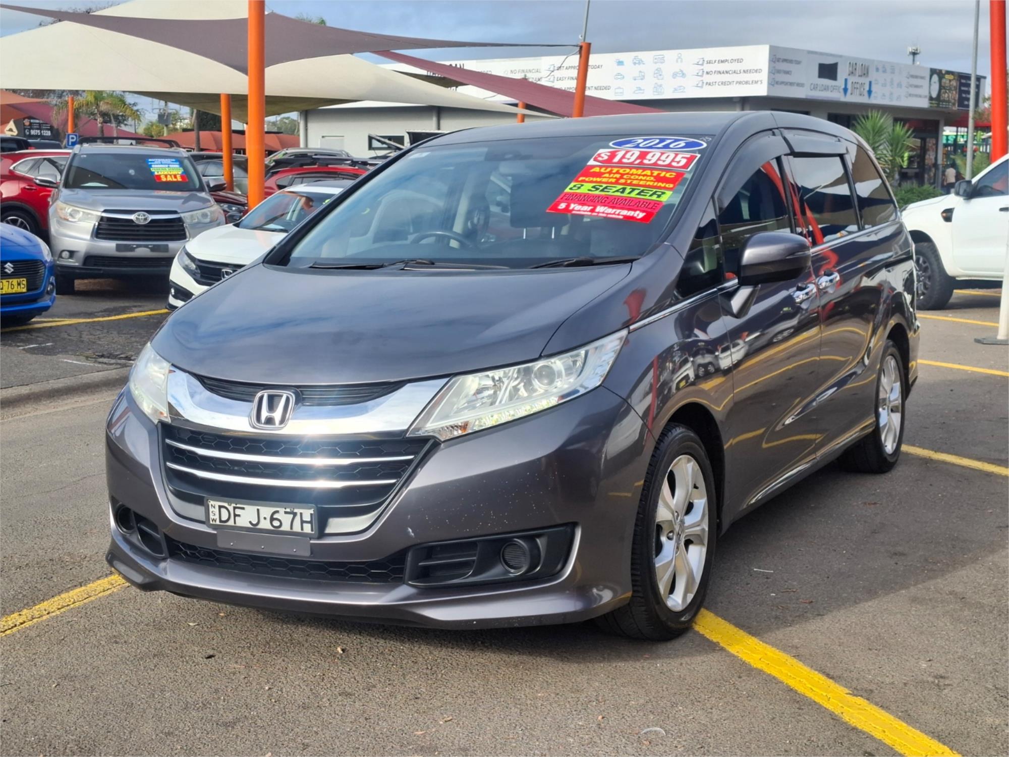 2016 HONDA ODYSSEY RC MY16 VTi CONTINUOUS VARIABLE 4D WAGON