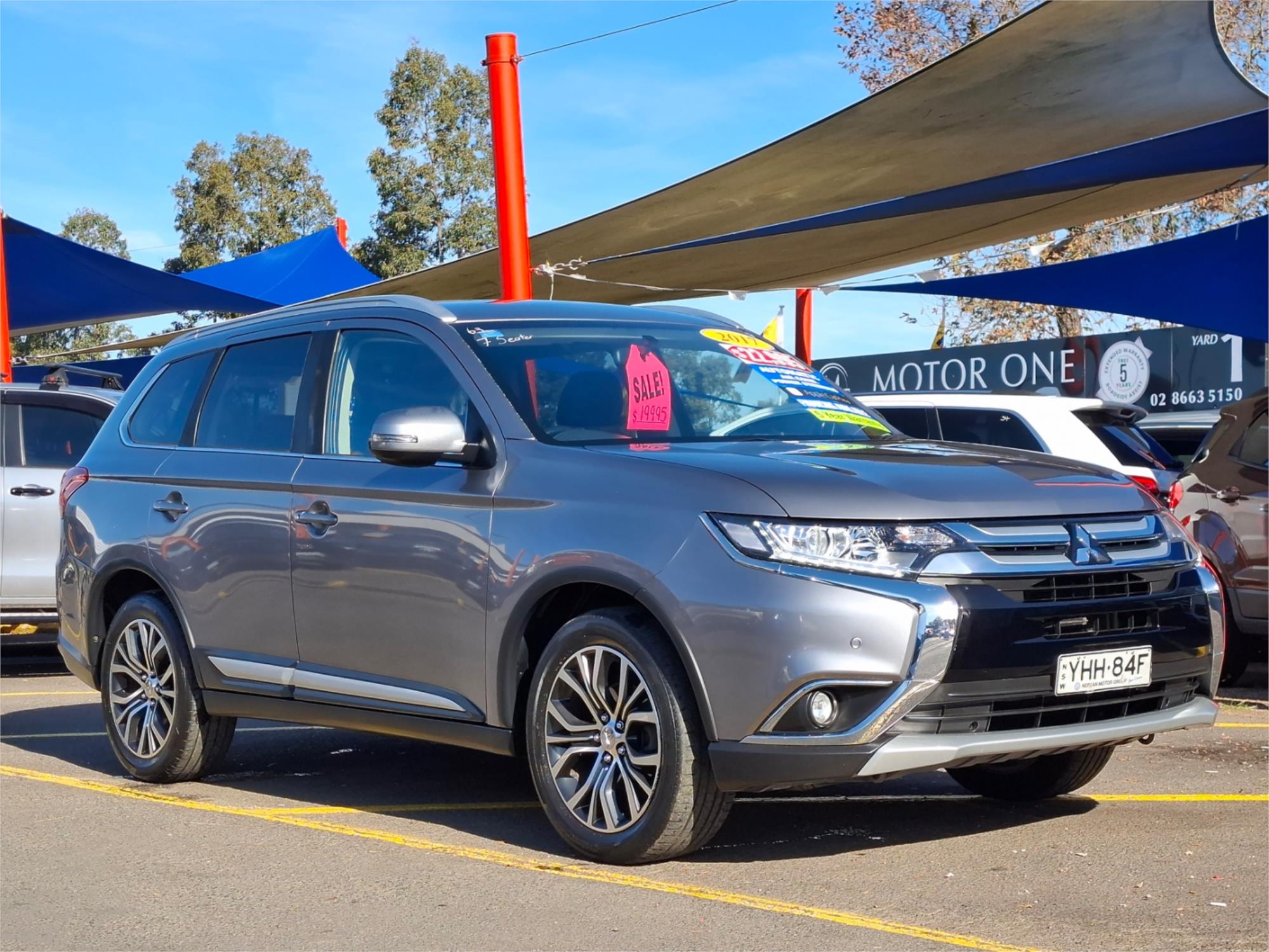 2017 MITSUBISHI OUTLANDER ZK MY17 LS (4x2) CONTINUOUS VARIABLE 4D WAGON