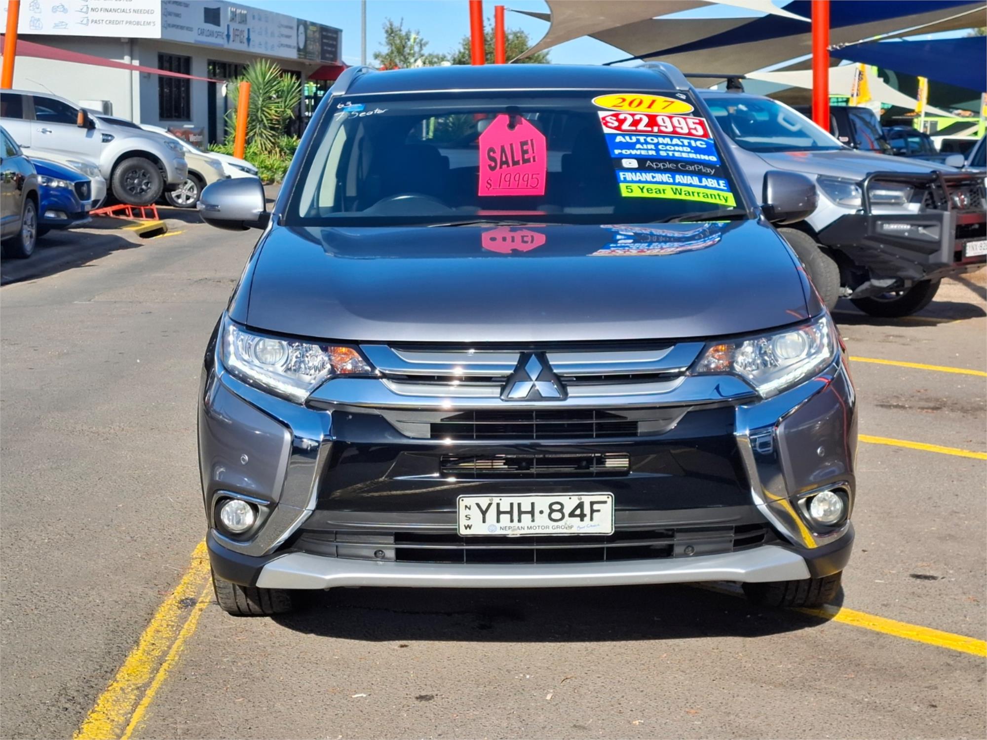 2017 MITSUBISHI OUTLANDER ZK MY17 LS (4x2) CONTINUOUS VARIABLE 4D WAGON