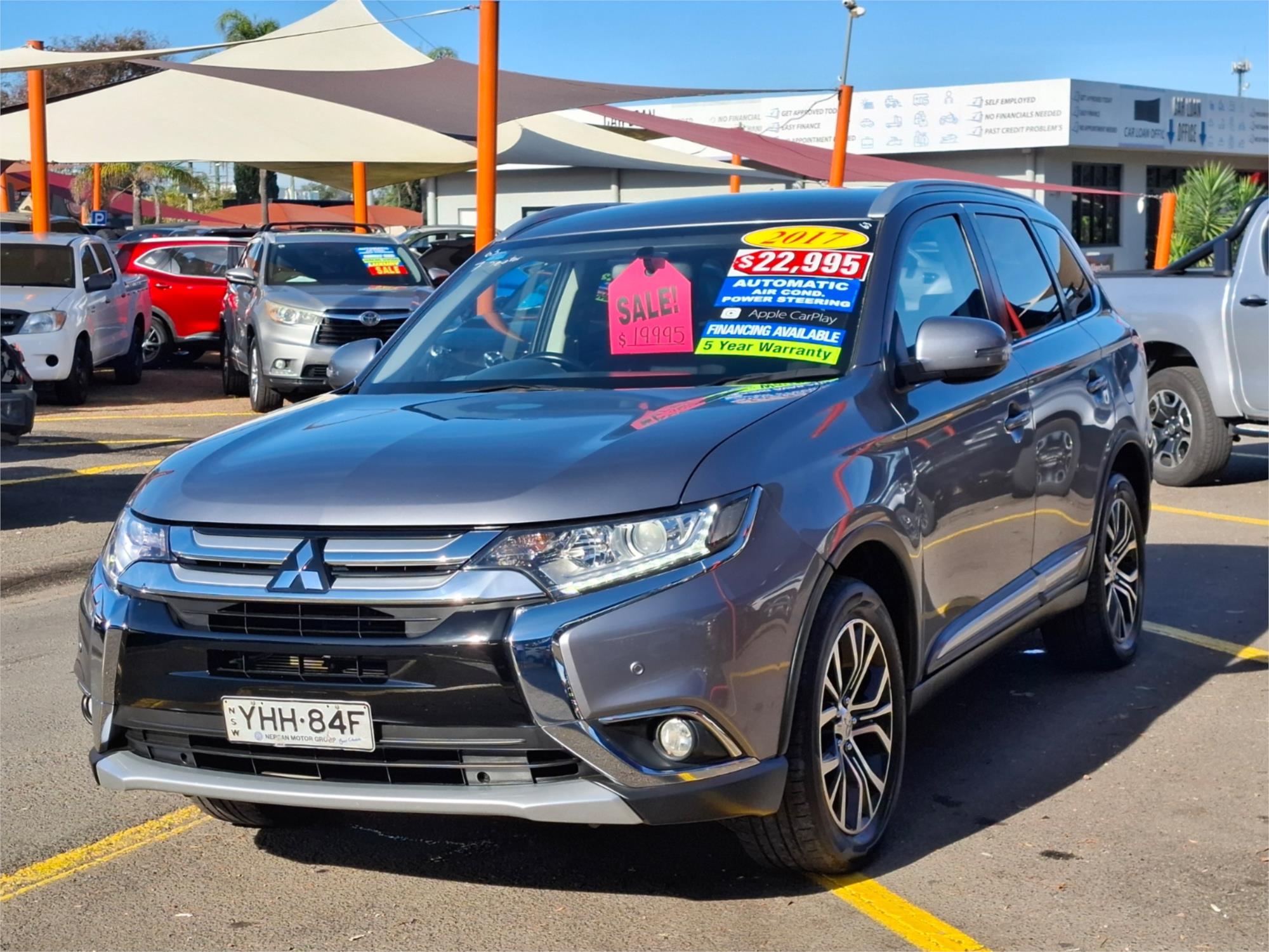 2017 MITSUBISHI OUTLANDER ZK MY17 LS (4x2) CONTINUOUS VARIABLE 4D WAGON