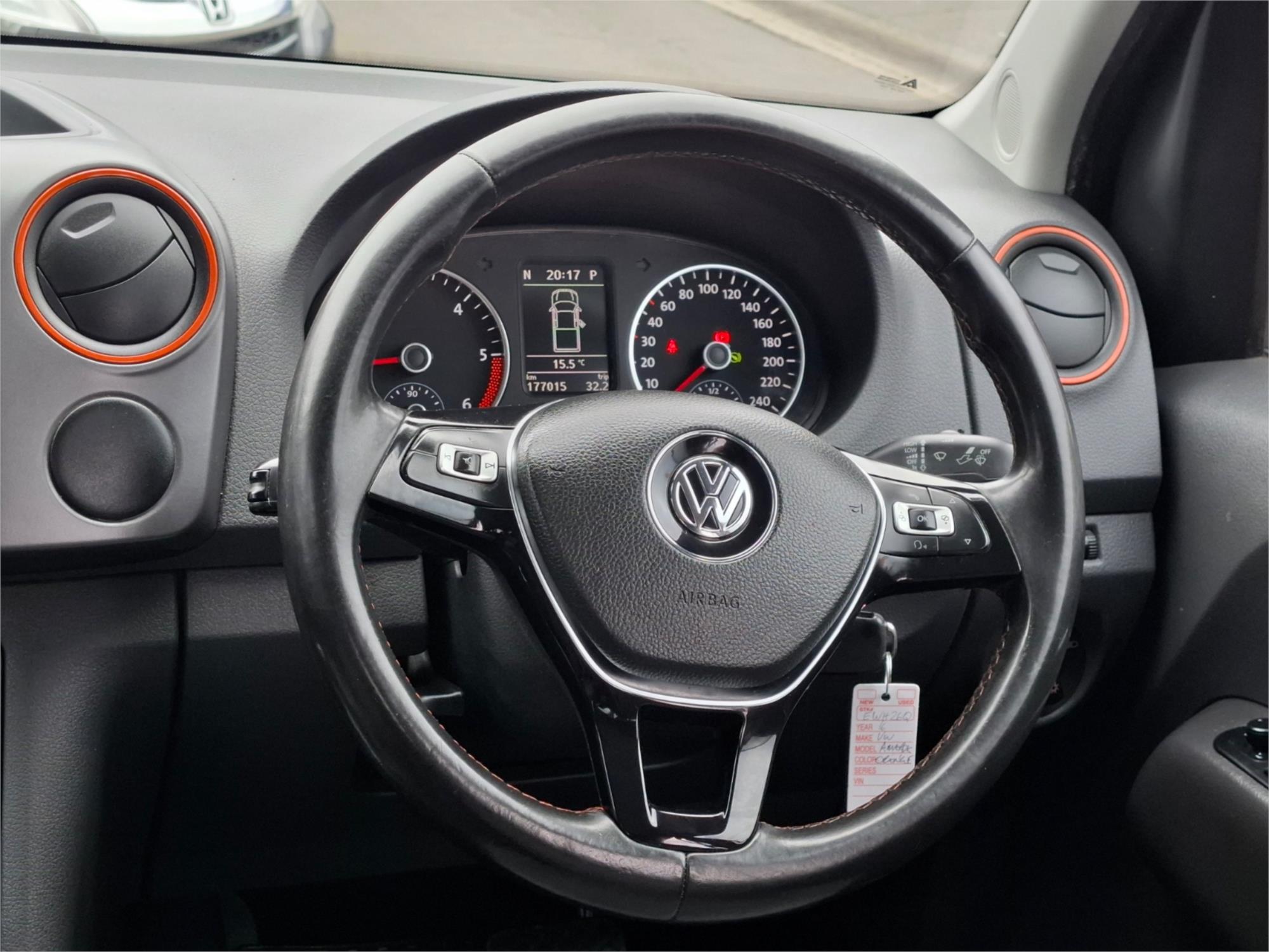 2015 VOLKSWAGEN AMAROK 2H MY14 TDI420 (4x4) 8 SP AUTOMATIC DUAL C/CHAS