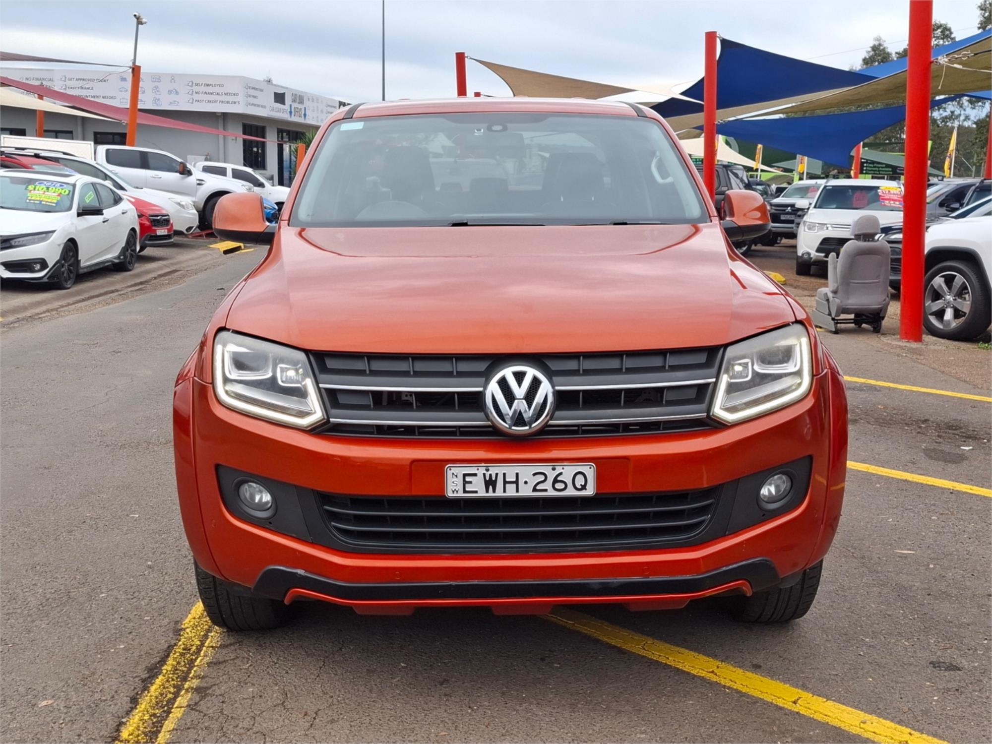 2015 VOLKSWAGEN AMAROK 2H MY14 TDI420 (4x4) 8 SP AUTOMATIC DUAL C/CHAS