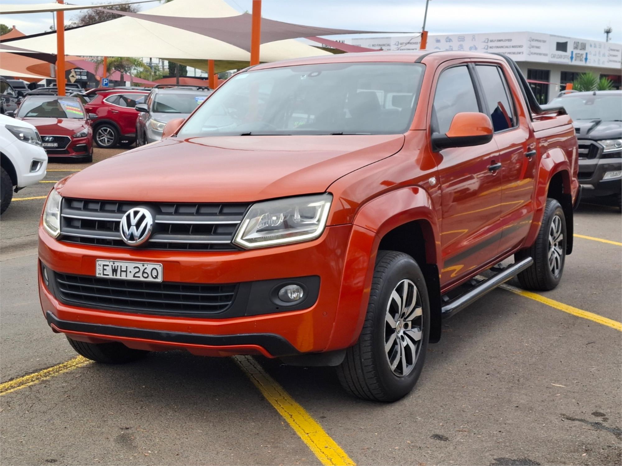2015 VOLKSWAGEN AMAROK 2H MY14 TDI420 (4x4) 8 SP AUTOMATIC DUAL C/CHAS