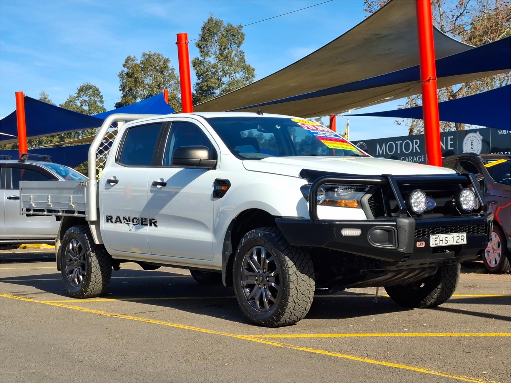 2017 FORD RANGER PX MKII MY17 UPDATE XL 2.2 (4x4) 6 SP AUTOMATIC CREW CAB UTILITY