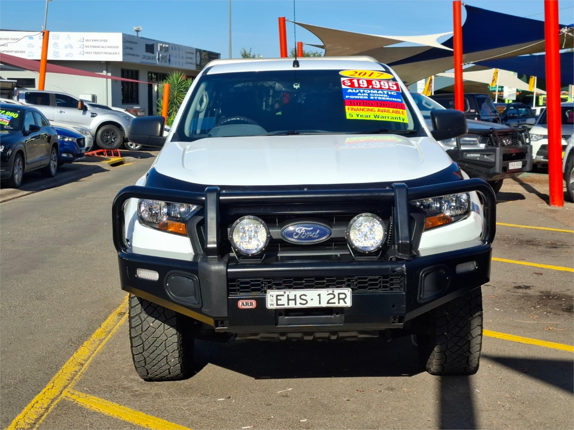 2017 FORD RANGER PX MKII MY17 UPDATE XL 2.2 (4x4) 6 SP AUTOMATIC CREW CAB UTILITY