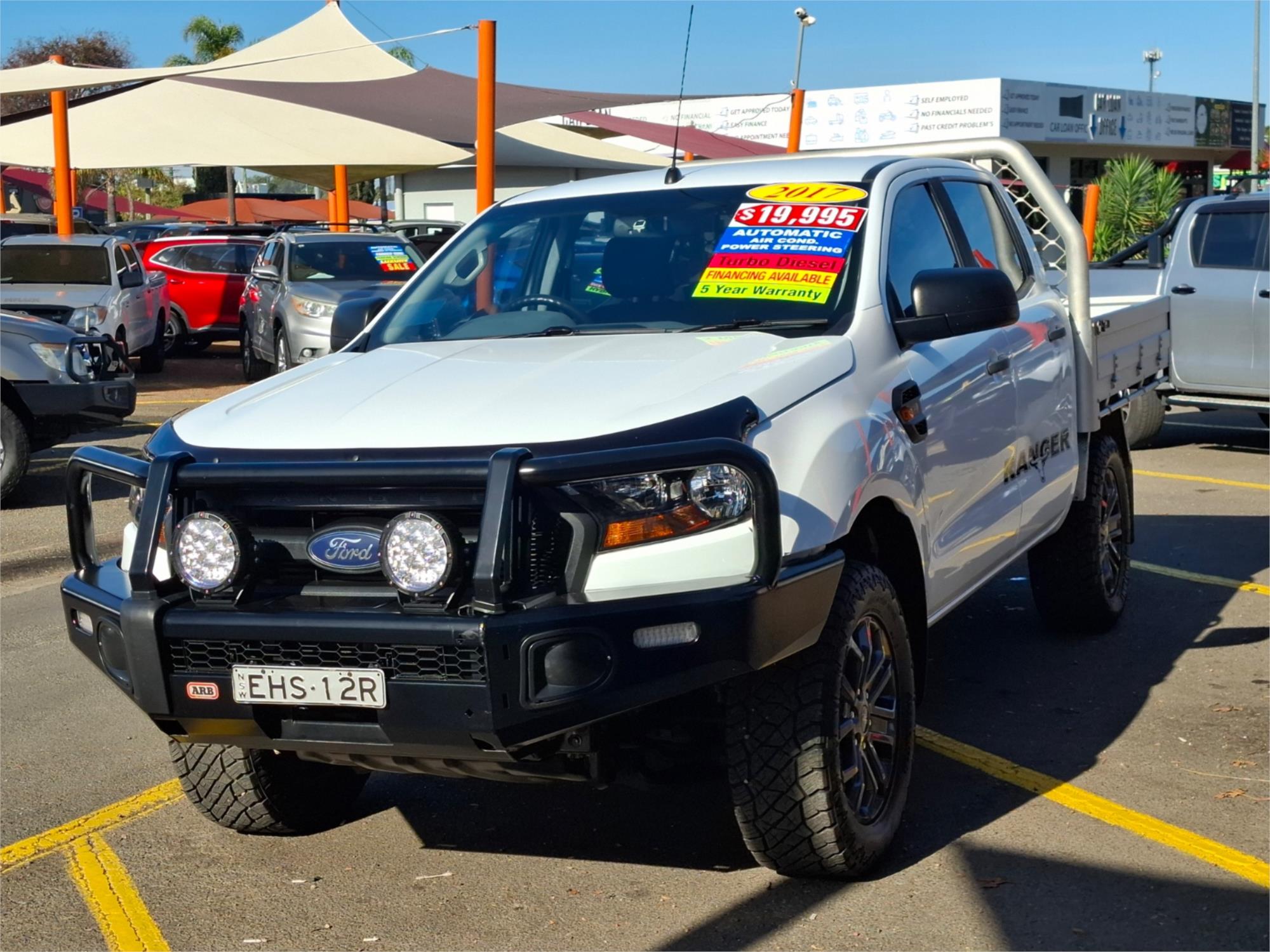 2017 FORD RANGER PX MKII MY17 UPDATE XL 2.2 (4x4) 6 SP AUTOMATIC CREW CAB UTILITY