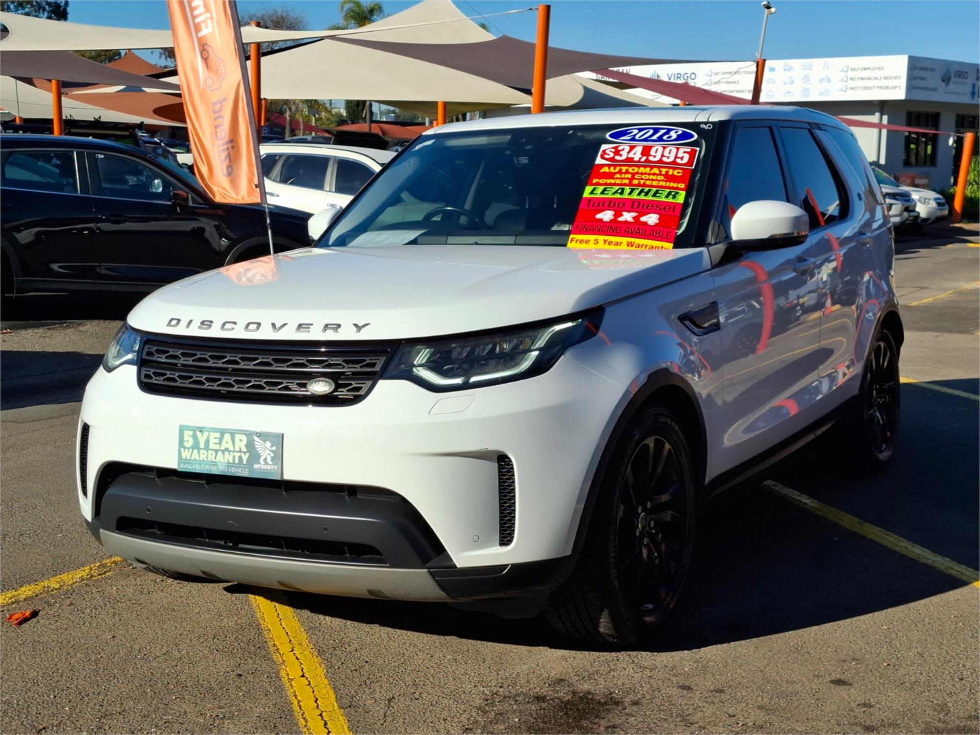 2018 LAND ROVER DISCOVERY L462 MY19 SD4 SE (177kW) 8 SP AUTOMATIC 4D WAGON